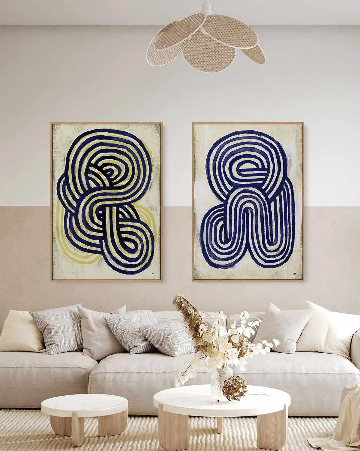 Unanswered Question II by Marco Marella | Framed Canvas Art Print from Olive et Oriel where you can shop wallpaper and artworks online