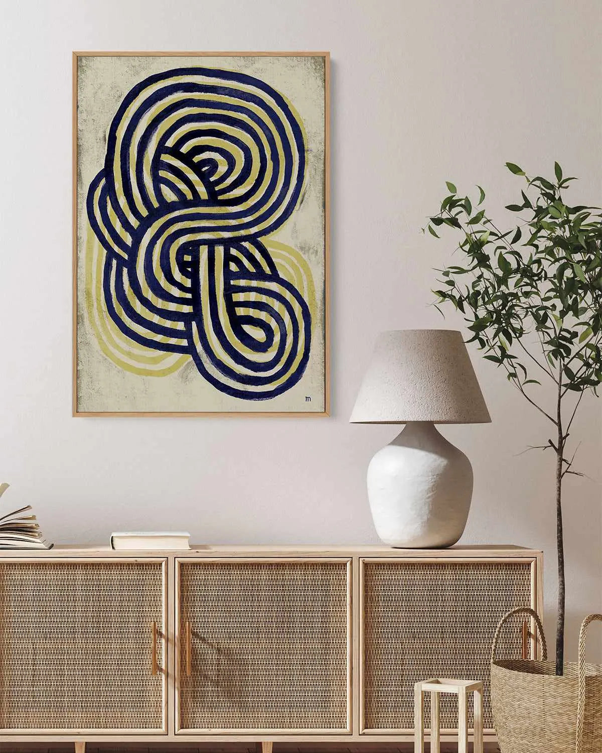 Unanswered Question II by Marco Marella | Framed Canvas Art Print from Olive et Oriel where you can shop wallpaper and artworks online