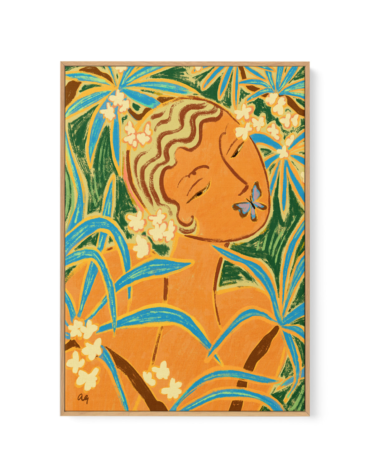 Unapologetic by Arty Guava | Framed Canvas Art Print