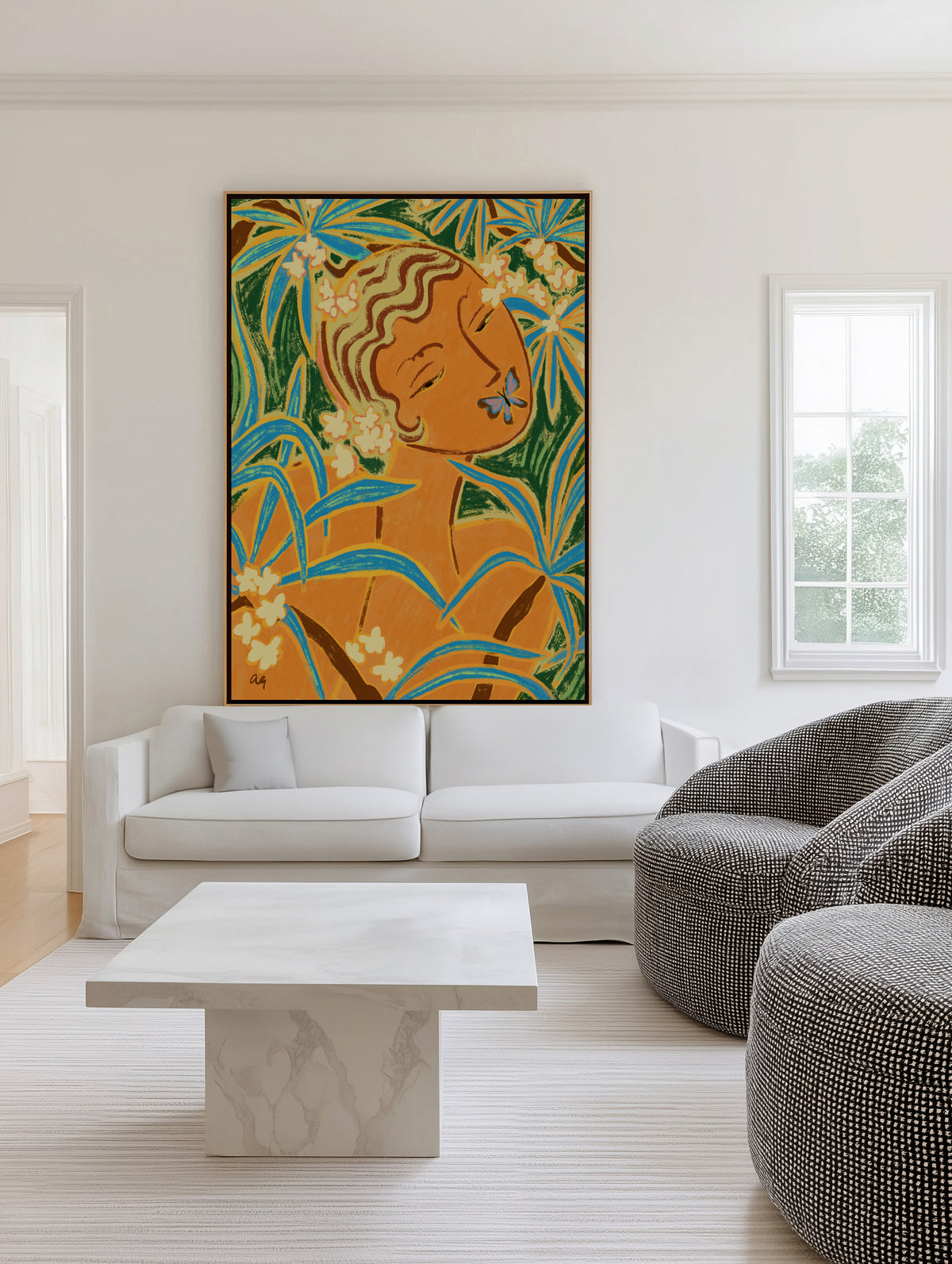 Unapologetic by Arty Guava | Framed Canvas Art Print