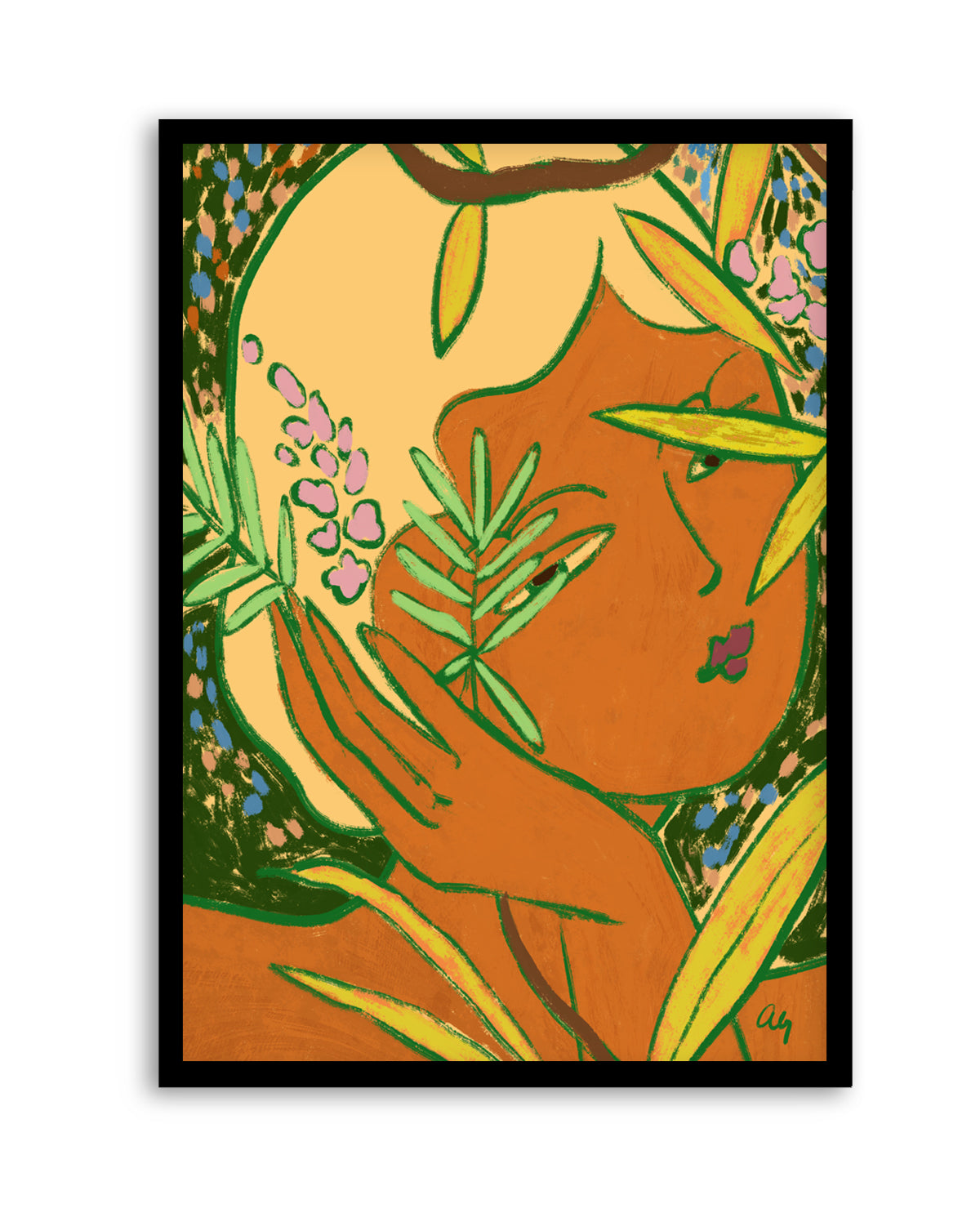 Unbothered by Arty Guava | Art Print