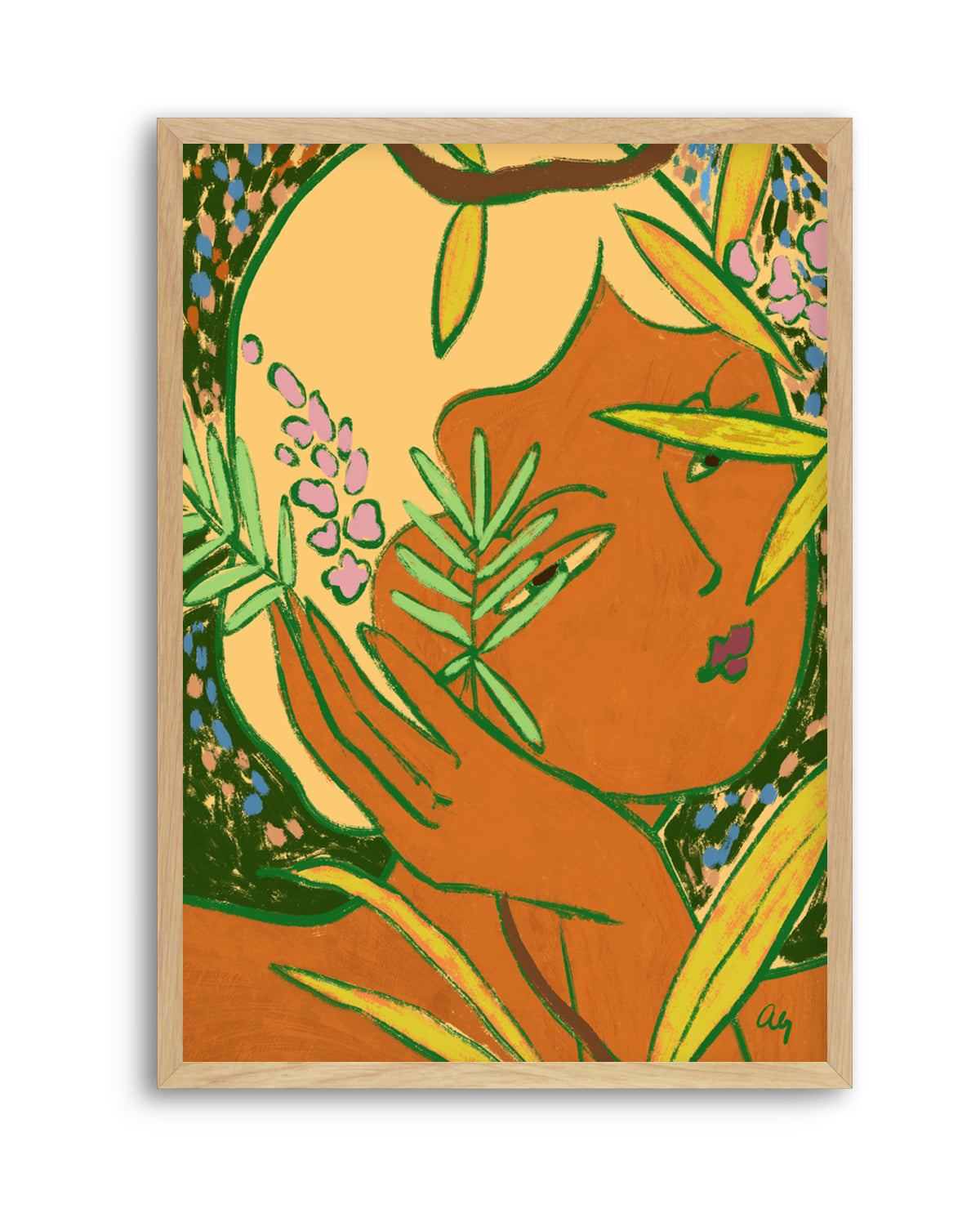 Unbothered by Arty Guava | Art Print
