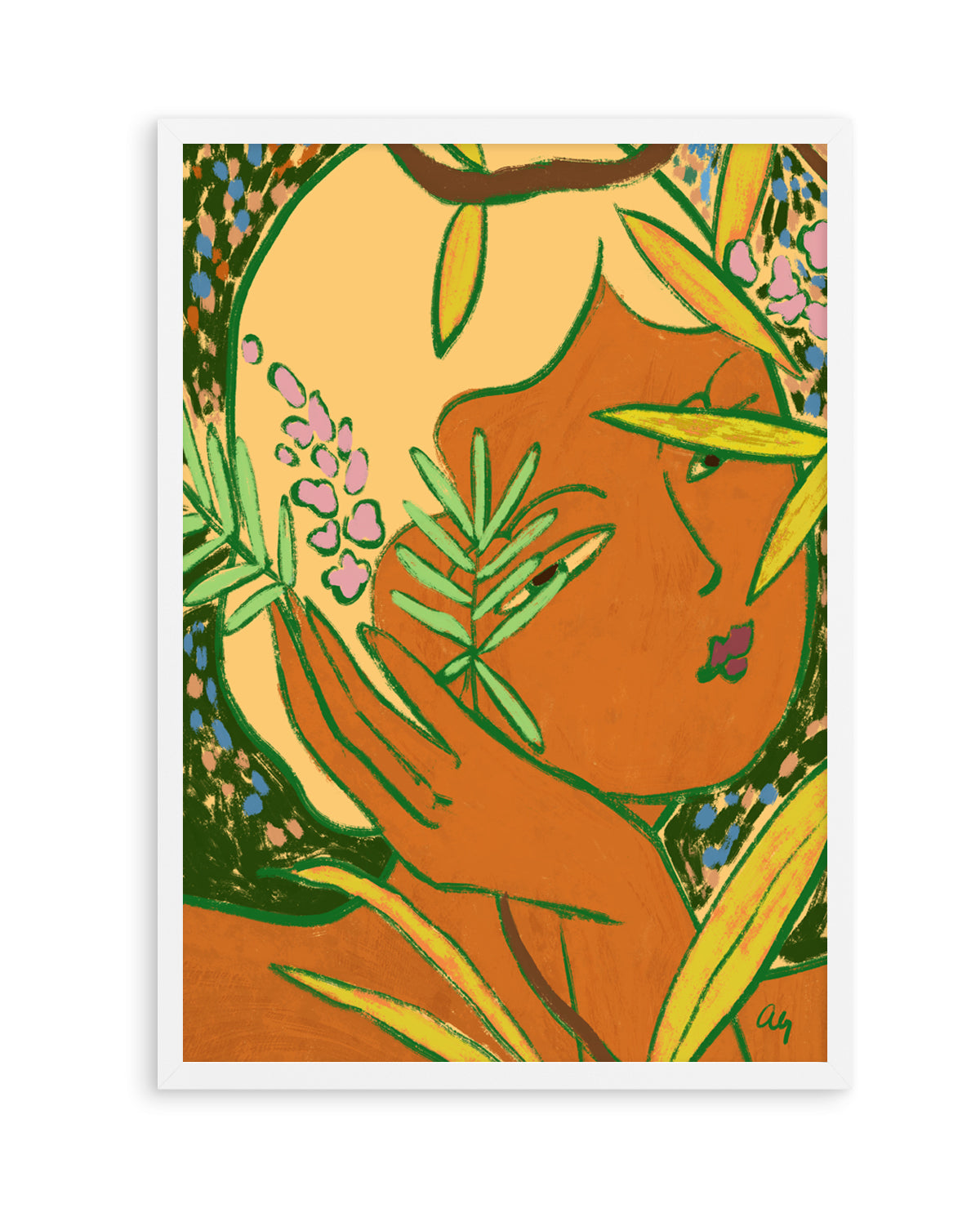 Unbothered by Arty Guava | Art Print