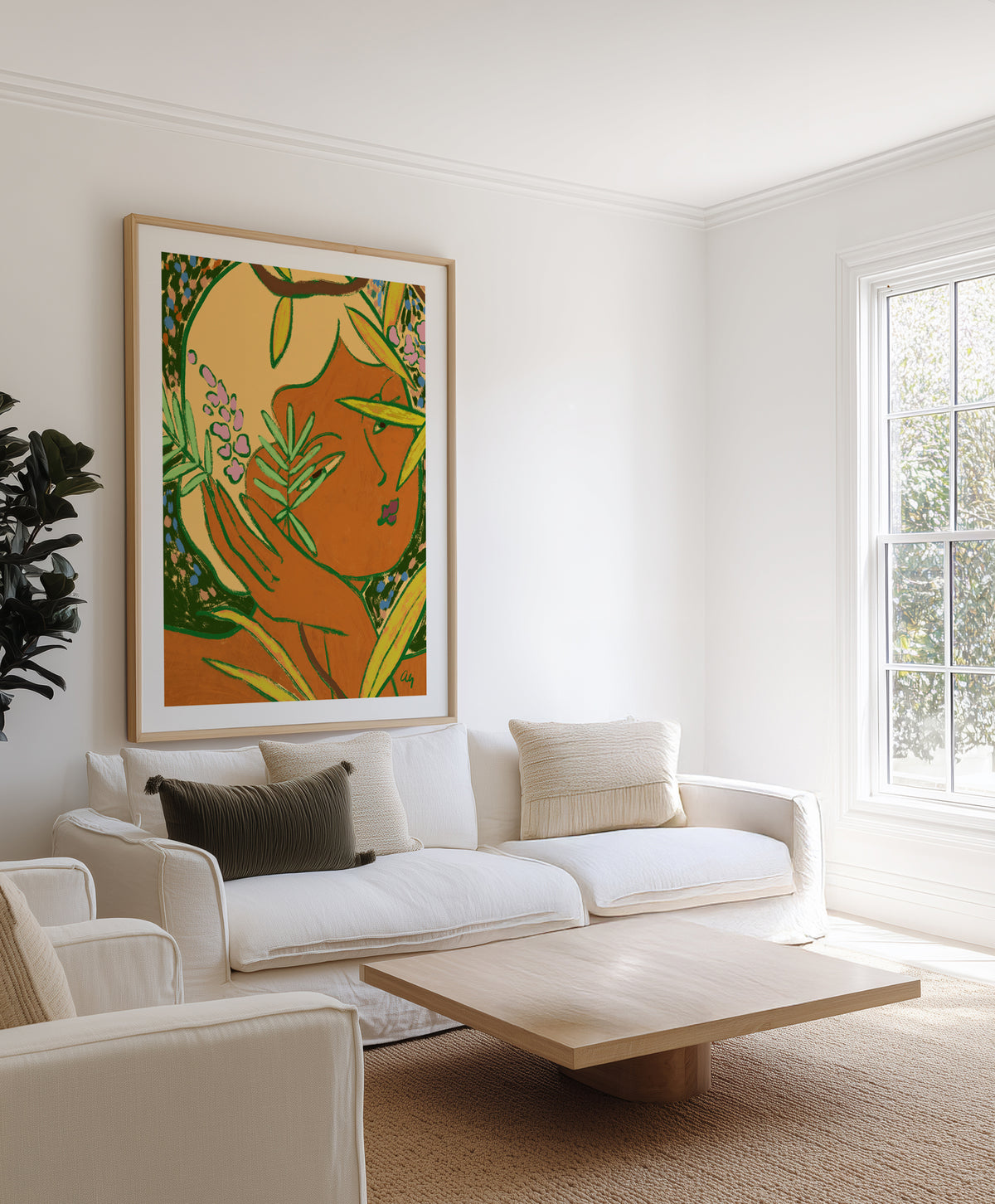 Unbothered by Arty Guava | Art Print