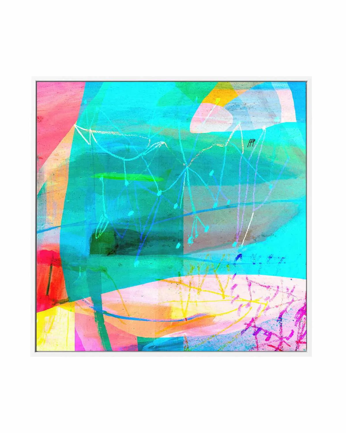 Unconditional by Antonia Tzenova | Framed Canvas Art Print from Olive et Oriel where you can shop wallpaper and artworks online