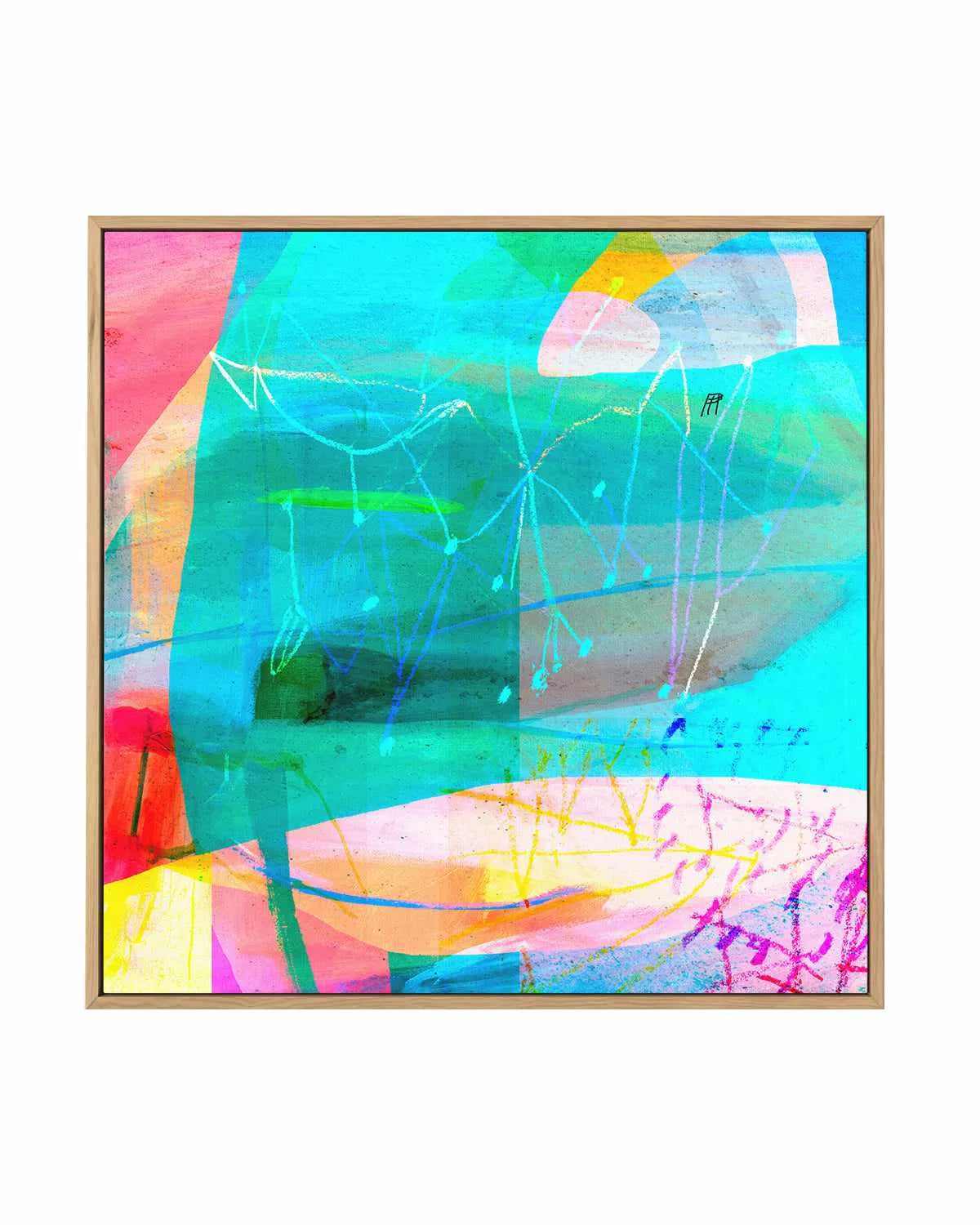 Unconditional by Antonia Tzenova | Framed Canvas Art Print from Olive et Oriel where you can shop wallpaper and artworks online