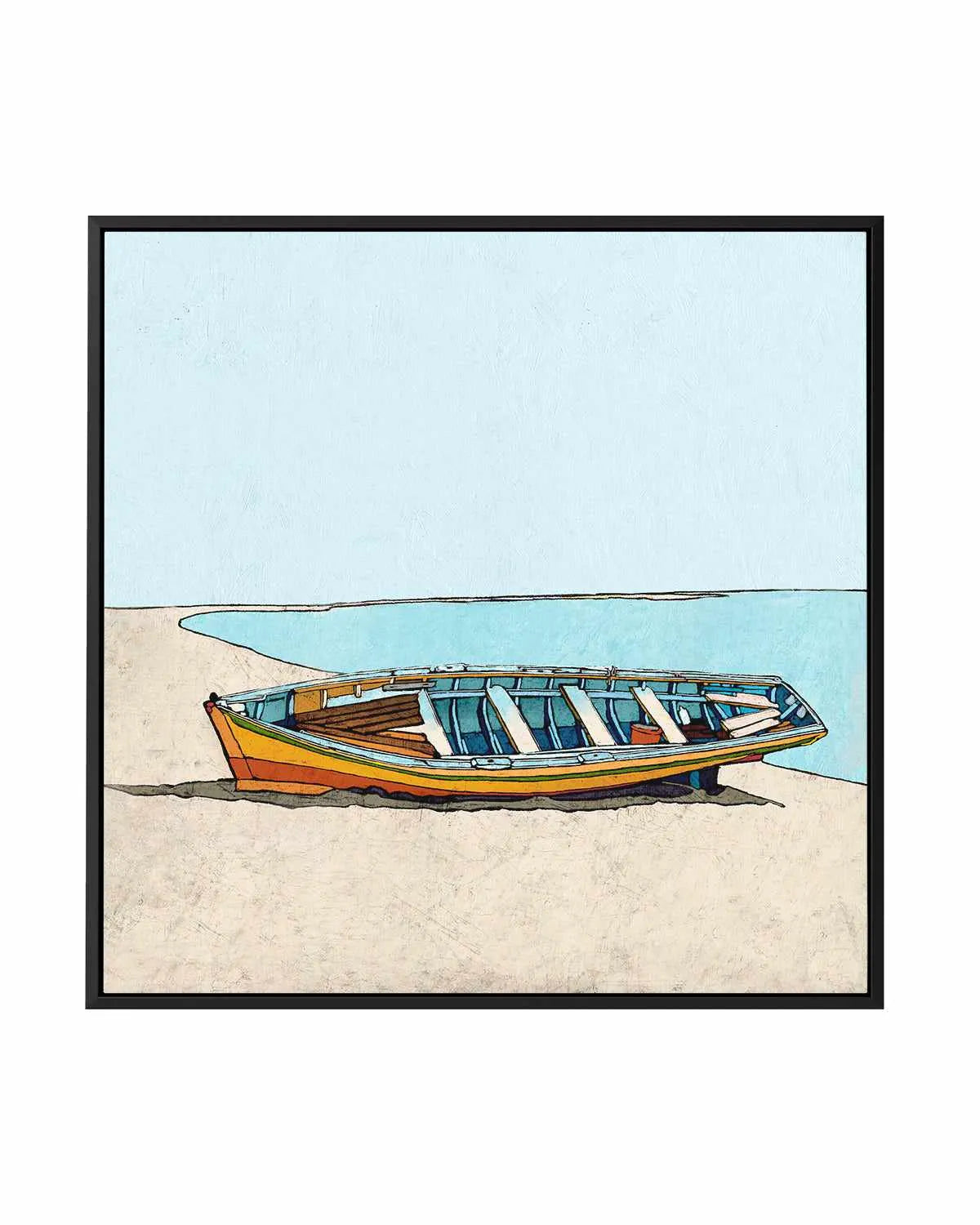 Under Clear Sky | Framed Canvas Art Print from Olive et Oriel where you can shop wallpaper and artworks online