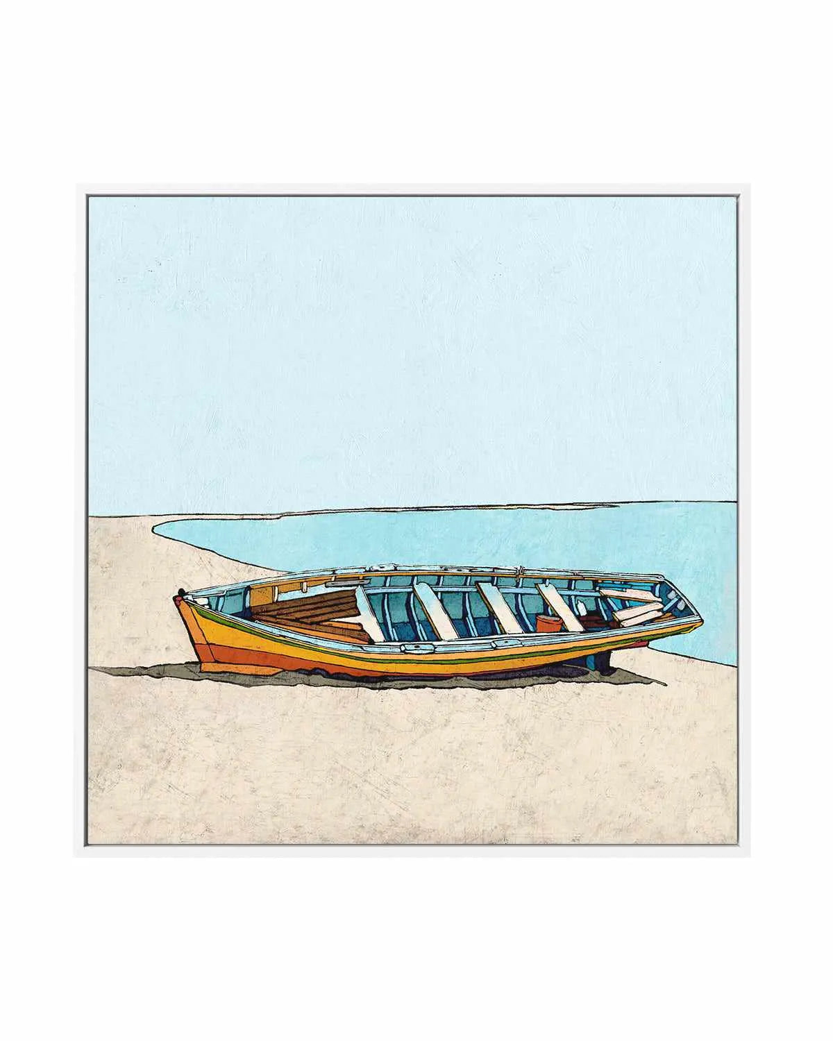 Under Clear Sky | Framed Canvas Art Print from Olive et Oriel where you can shop wallpaper and artworks online