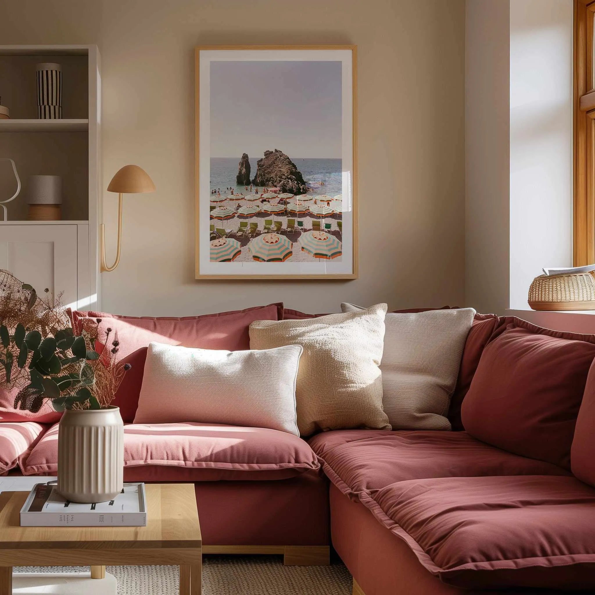 Under The Italian Sun Art Print from Olive et Oriel where you can shop wallpaper and artworks online