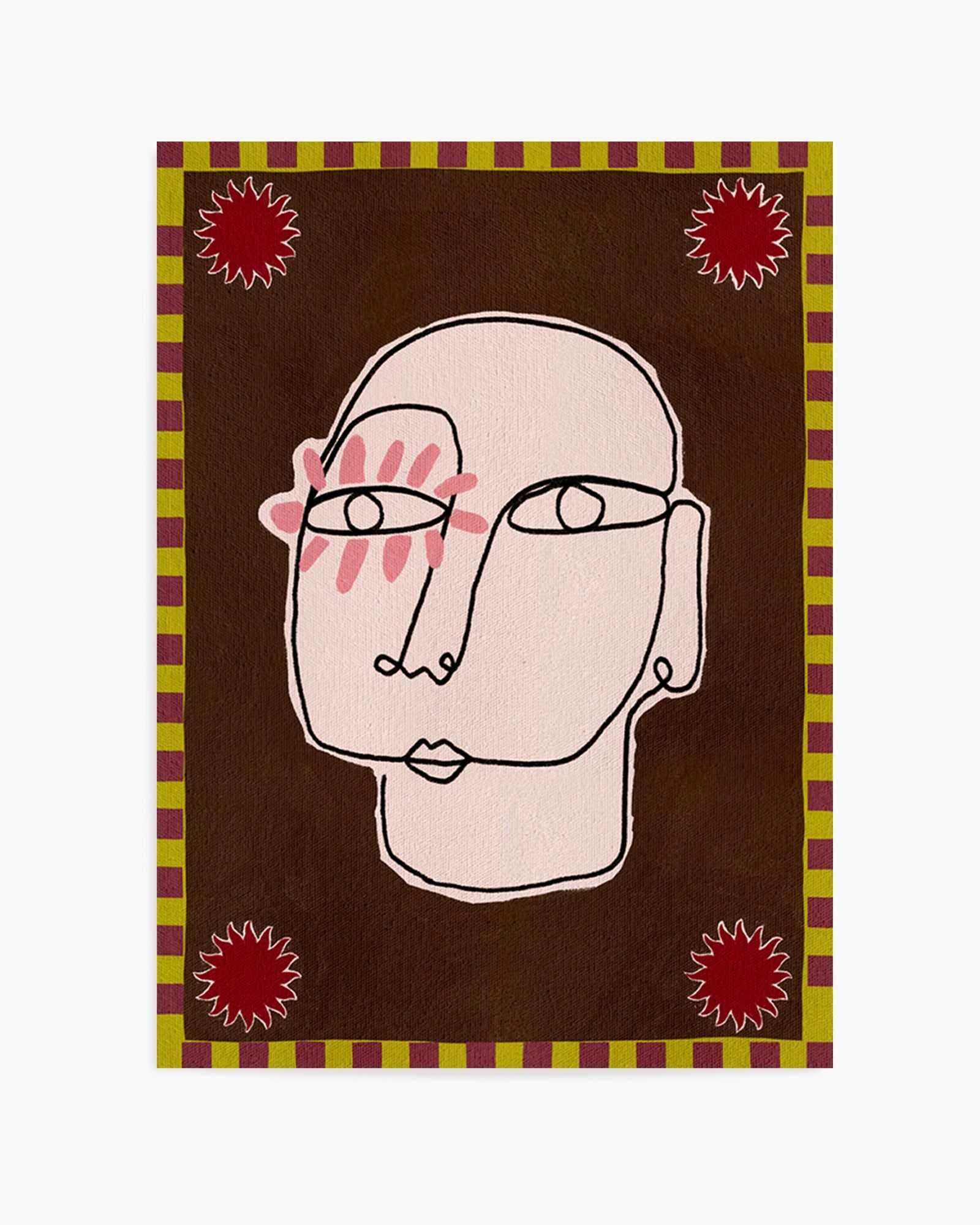 Under The Sun 2 by Shatha Al Dafai | Art Print from Olive et Oriel where you can shop wallpaper and artworks online