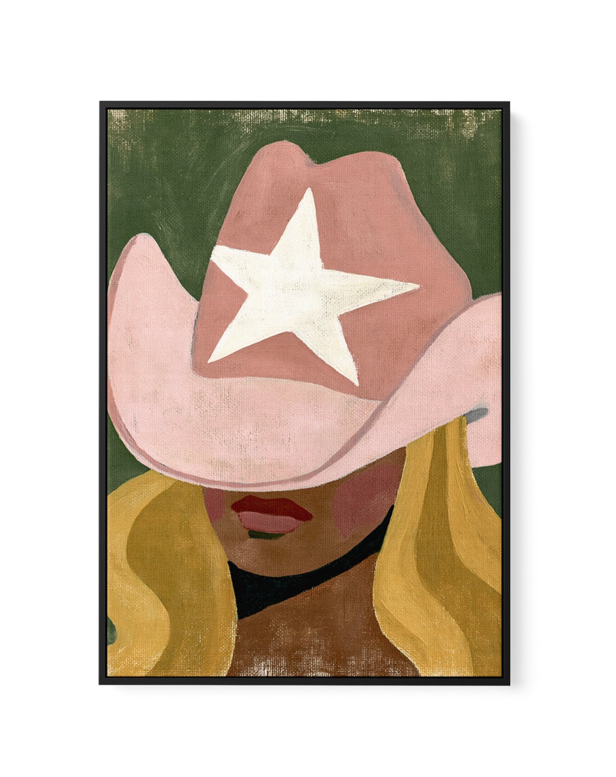 Under Western Skies | Framed Canvas Art Print