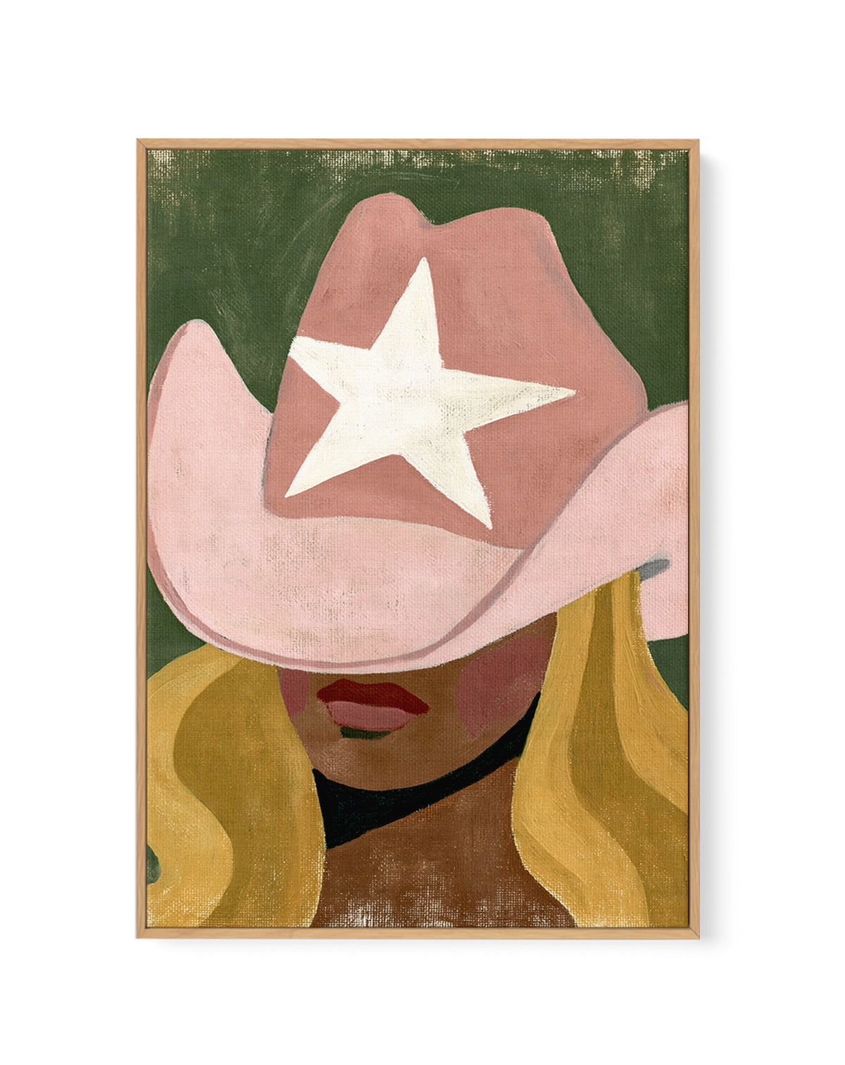 Under Western Skies | Framed Canvas Art Print