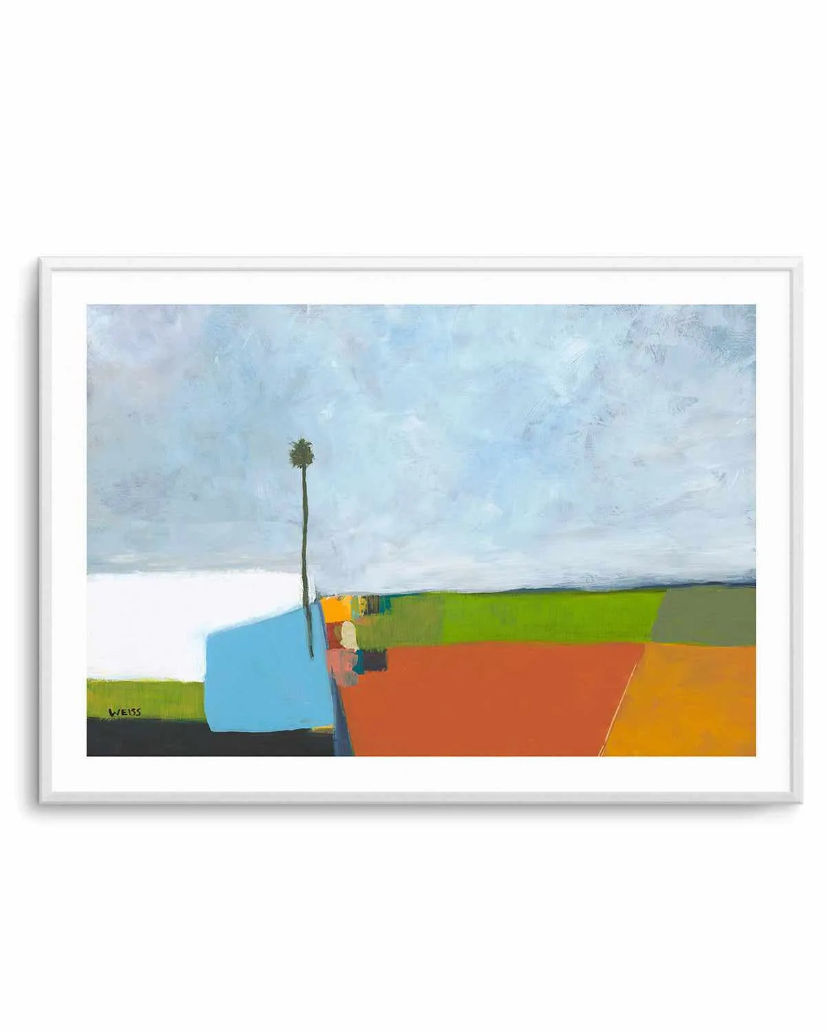 Under a Stormy Sky by Jan Weiss Art Print from Olive et Oriel where you can shop wallpaper and artworks online