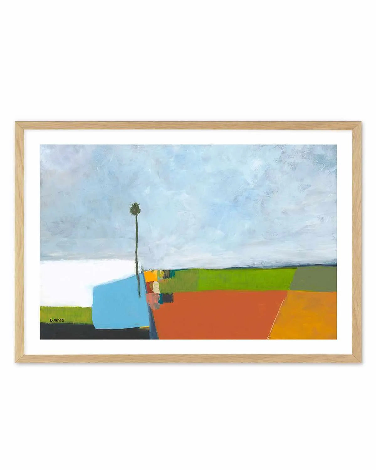 Under a Stormy Sky by Jan Weiss Art Print from Olive et Oriel where you can shop wallpaper and artworks online