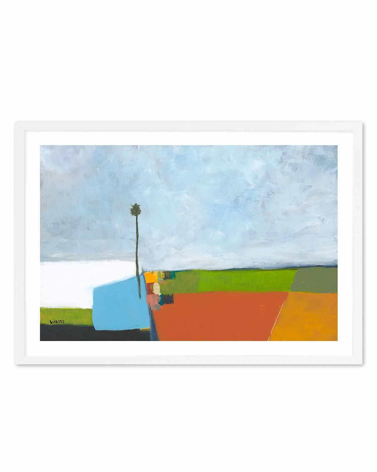 Under a Stormy Sky by Jan Weiss Art Print from Olive et Oriel where you can shop wallpaper and artworks online