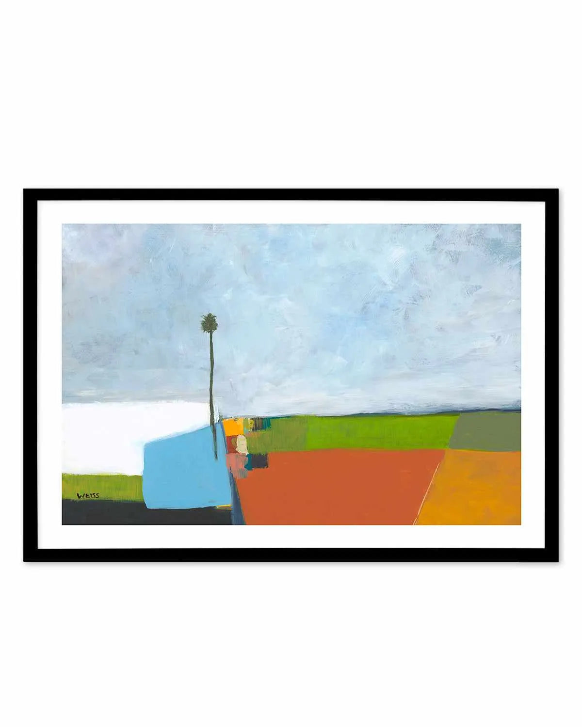 Under a Stormy Sky by Jan Weiss Art Print from Olive et Oriel where you can shop wallpaper and artworks online
