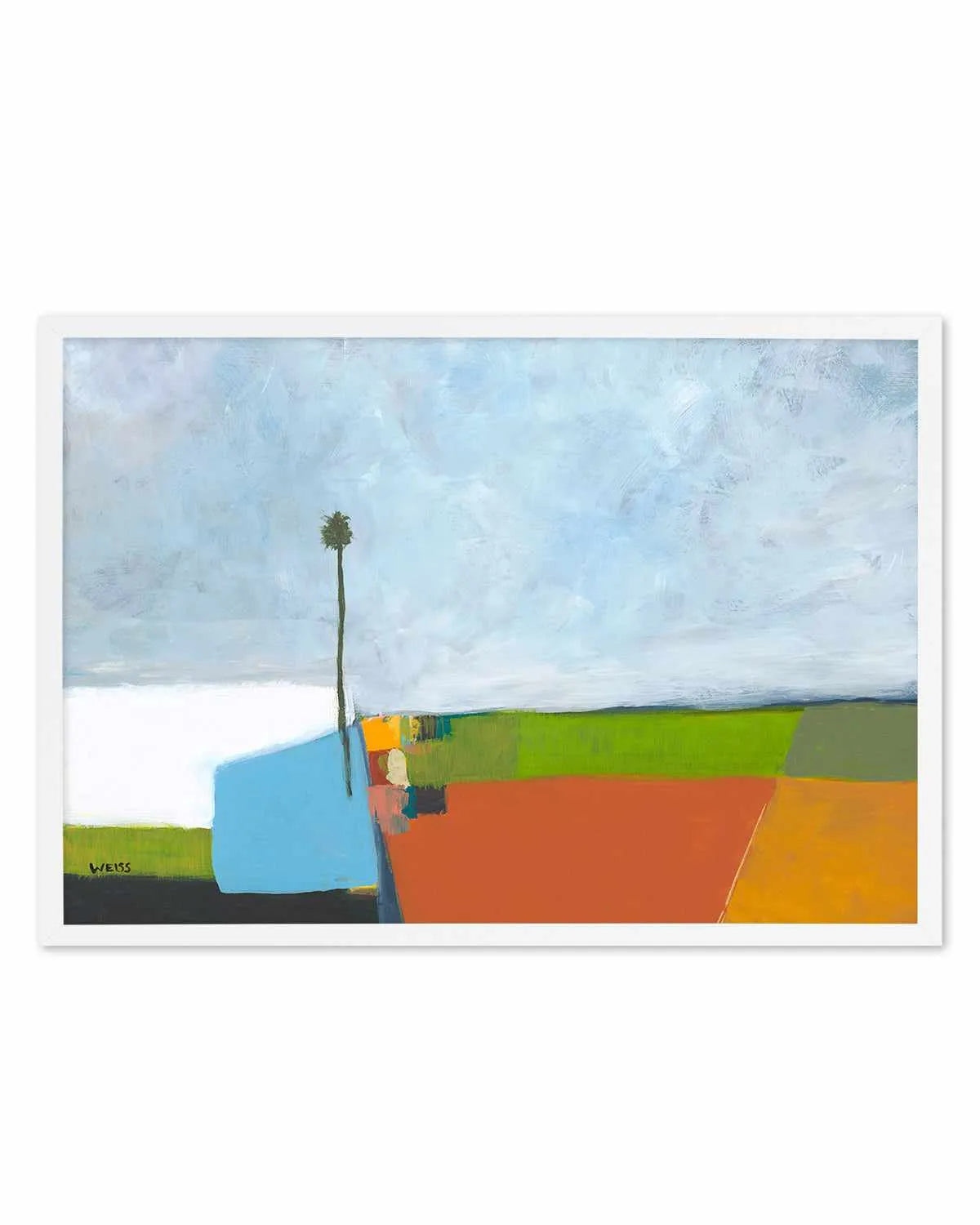 Under a Stormy Sky by Jan Weiss Art Print from Olive et Oriel where you can shop wallpaper and artworks online