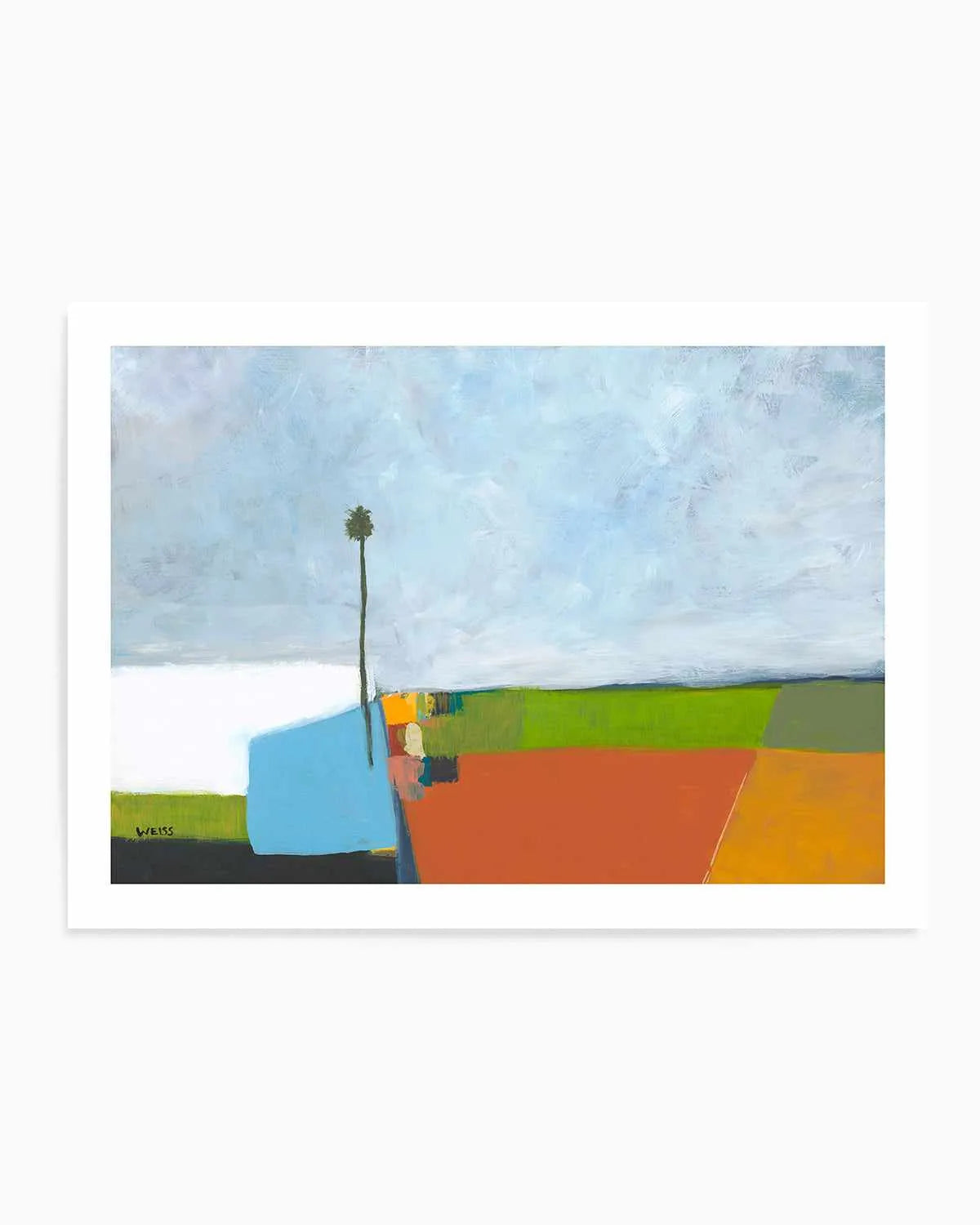 Under a Stormy Sky by Jan Weiss Art Print from Olive et Oriel where you can shop wallpaper and artworks online