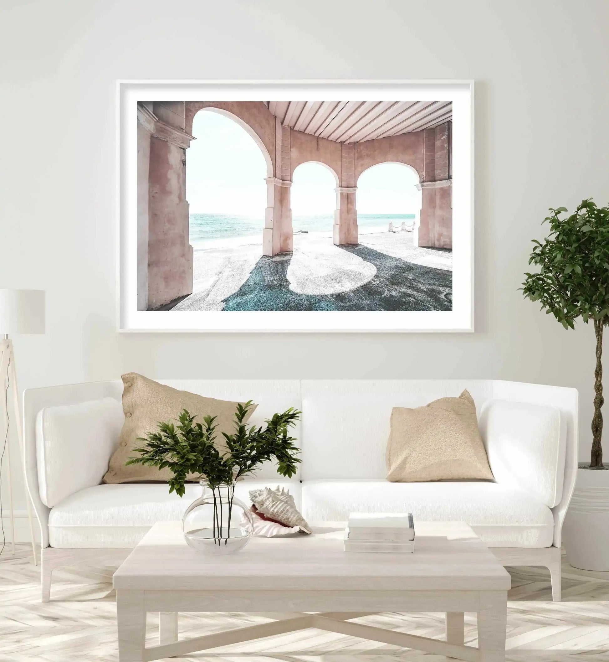 Under the Arches, Cottesloe Beach Art Print-PRINT-Olive et Oriel-Olive et Oriel-Buy-Australian-Art-Prints-Online-with-Olive-et-Oriel-Your-Artwork-Specialists-Austrailia-Decorate-With-Coastal-Photo-Wall-Art-Prints-From-Our-Beach-House-Artwork-Collection-Fine-Poster-and-Framed-Artwork