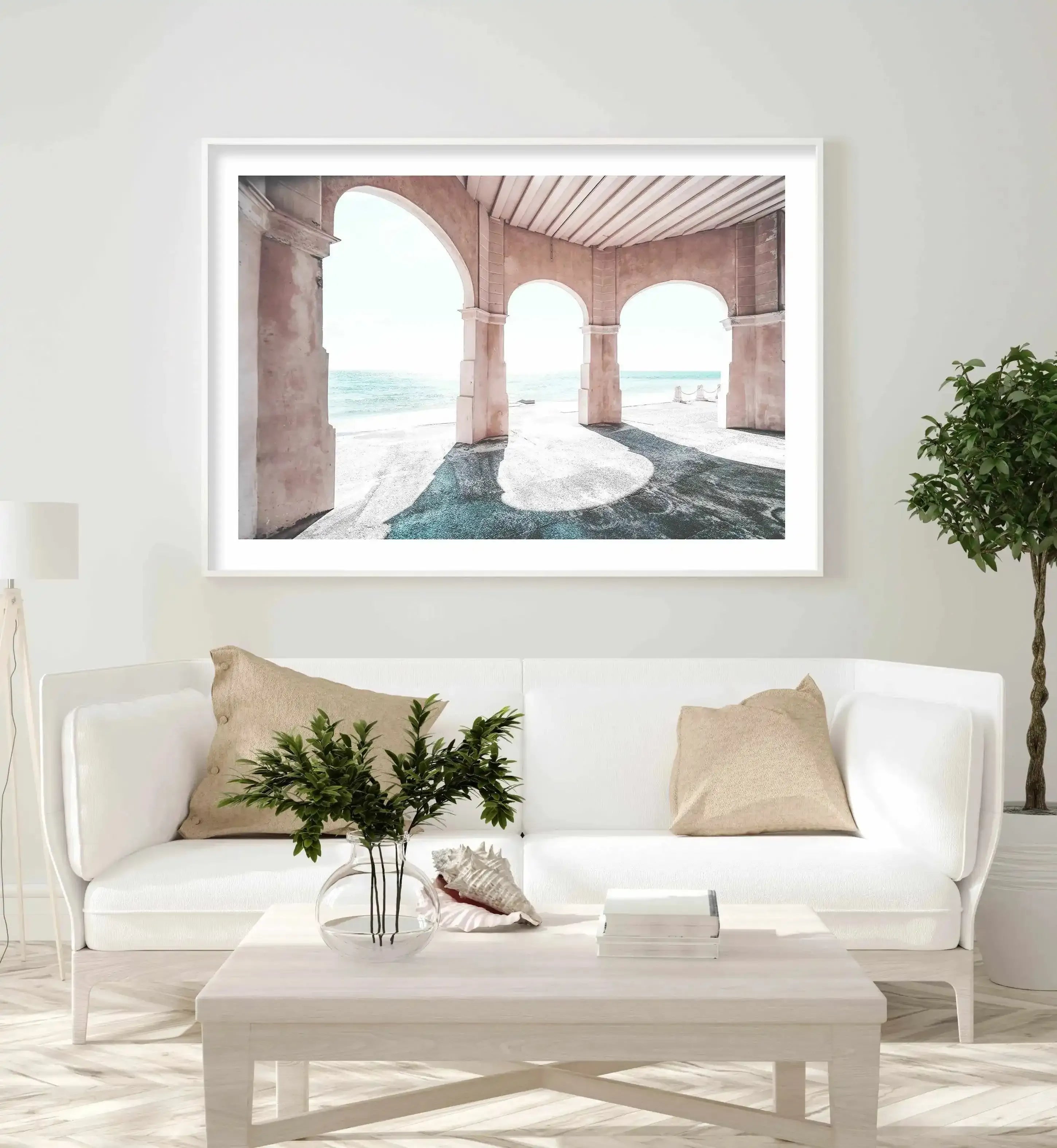 Under the Arches, Cottesloe Beach Art Print-PRINT-Olive et Oriel-Olive et Oriel-Buy-Australian-Art-Prints-Online-with-Olive-et-Oriel-Your-Artwork-Specialists-Austrailia-Decorate-With-Coastal-Photo-Wall-Art-Prints-From-Our-Beach-House-Artwork-Collection-Fine-Poster-and-Framed-Artwork