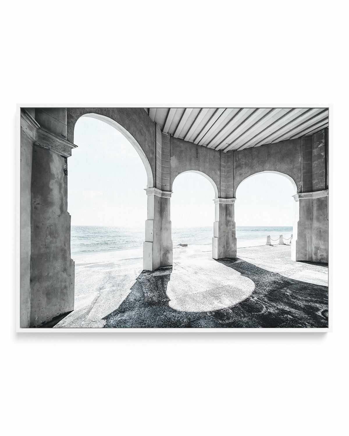 Under the Arches, Cottesloe Beach II | Framed Canvas Art Print