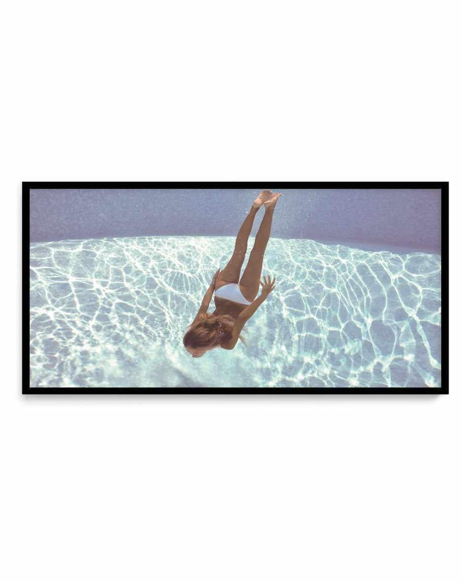 Underwater love | Panoramic Art Print from Olive et Oriel where you can shop wallpaper and artworks online