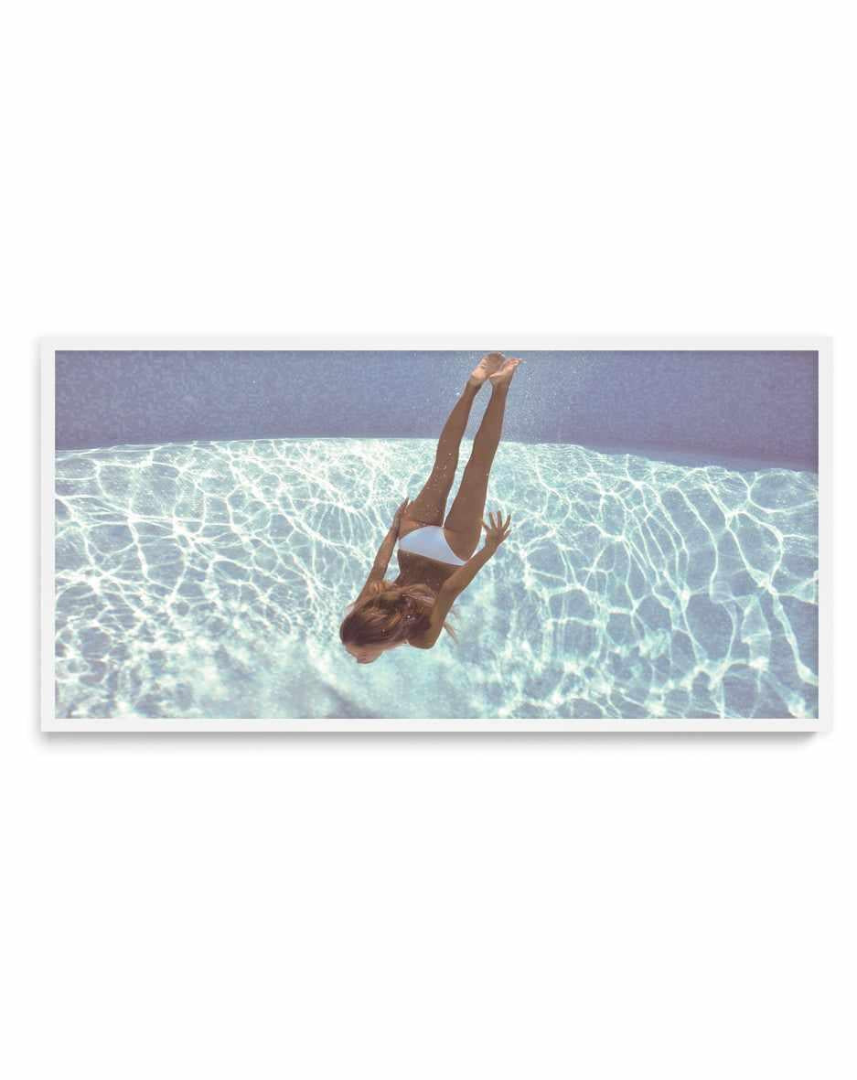 Underwater love | Panoramic Art Print from Olive et Oriel where you can shop wallpaper and artworks online