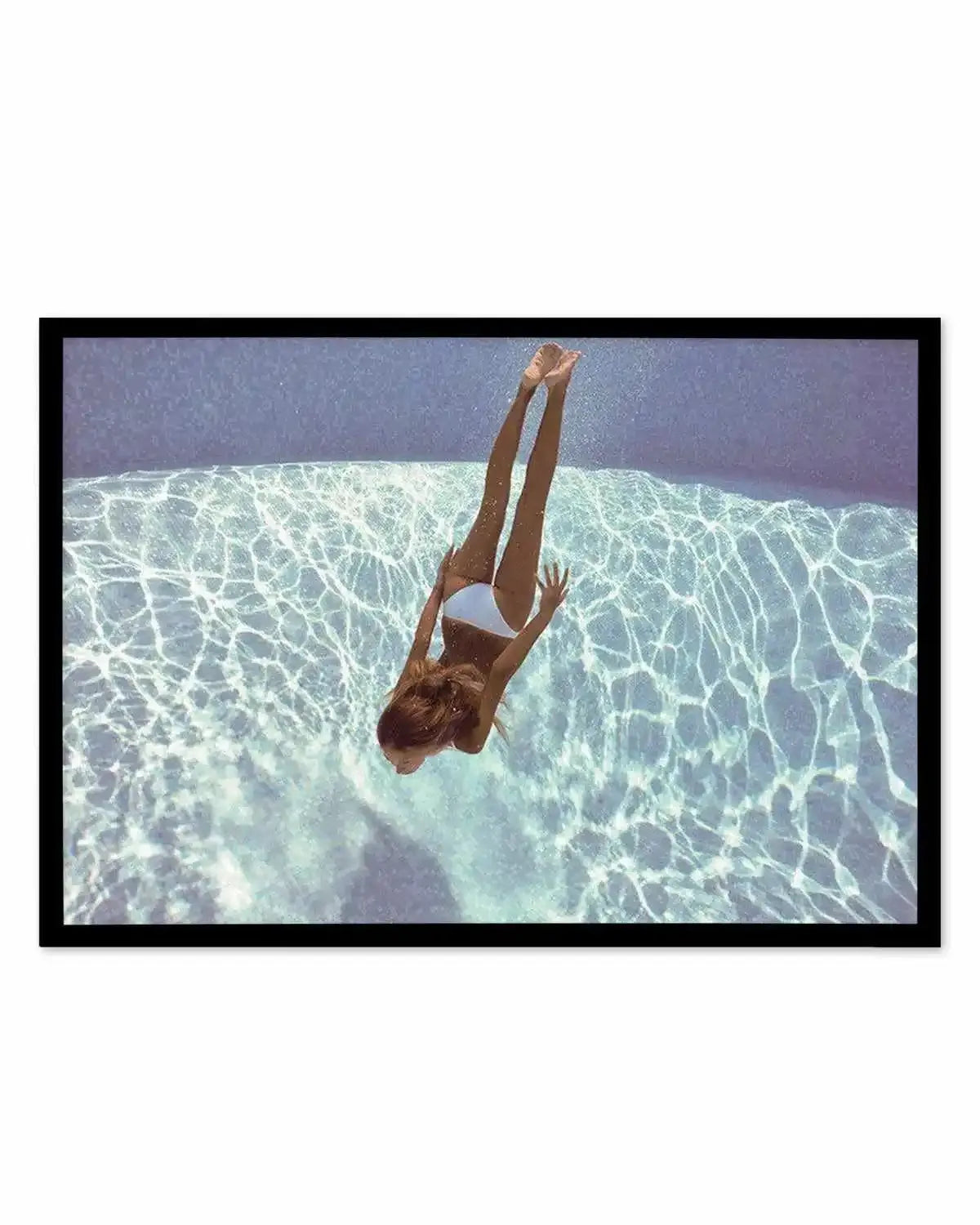 Underwater Love Art Print from Olive et Oriel where you can shop wallpaper and artworks online