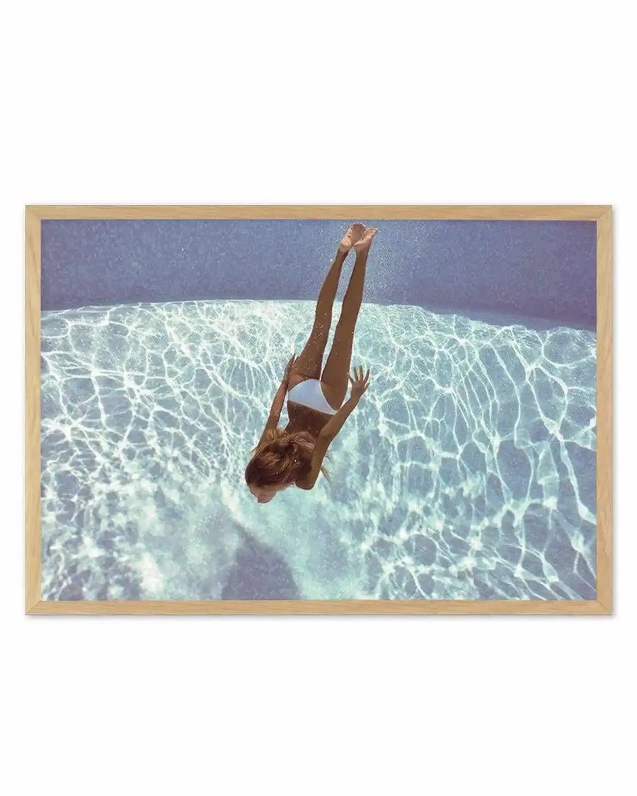 Underwater Love Art Print from Olive et Oriel where you can shop wallpaper and artworks online