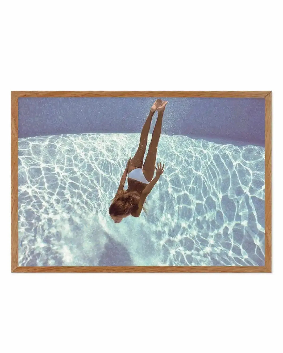 Underwater Love Art Print from Olive et Oriel where you can shop wallpaper and artworks online