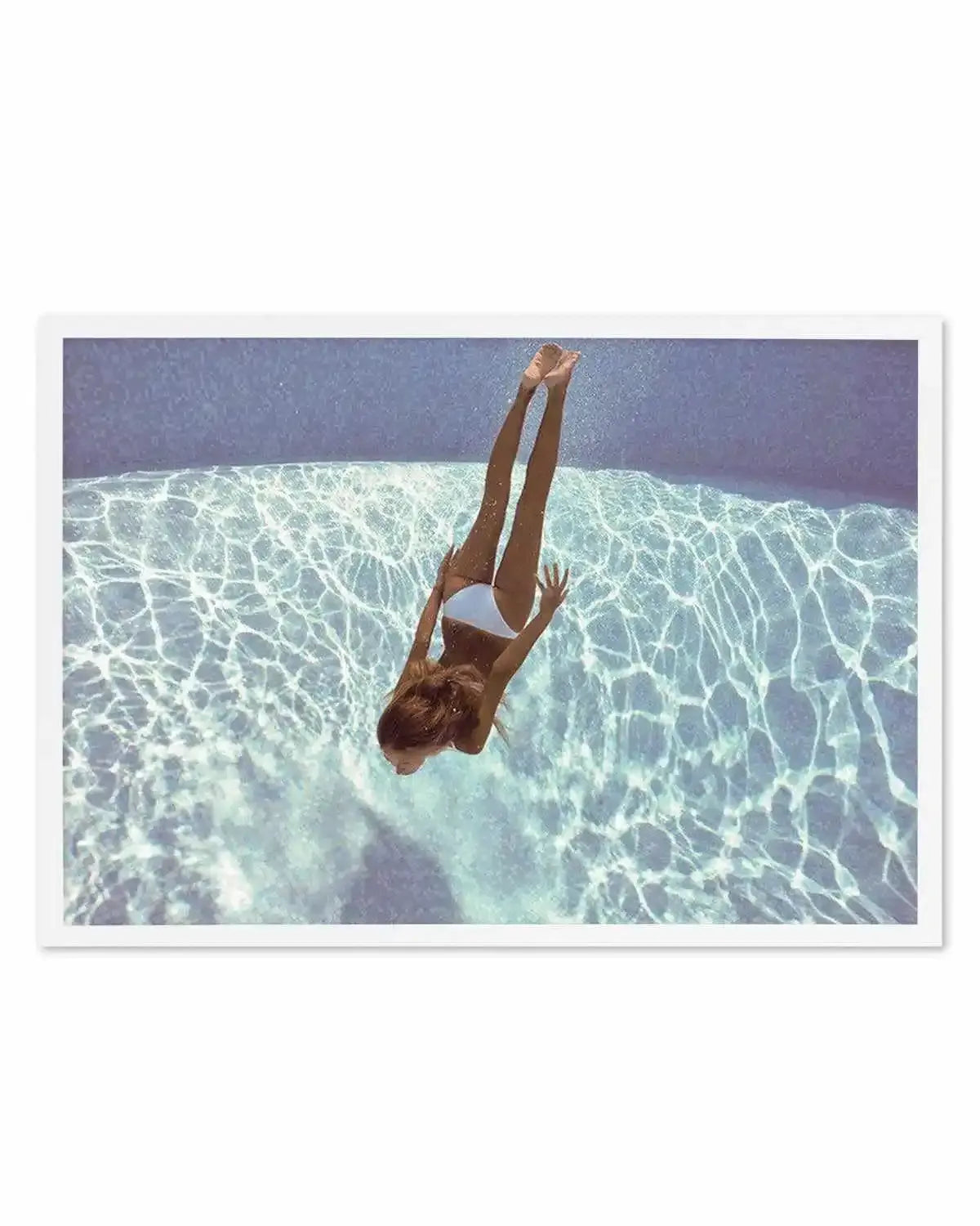 Underwater Love Art Print from Olive et Oriel where you can shop wallpaper and artworks online