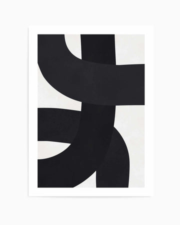 Undulating Curves 10 | Art Print from Olive et Oriel where you can shop wallpaper and artworks online