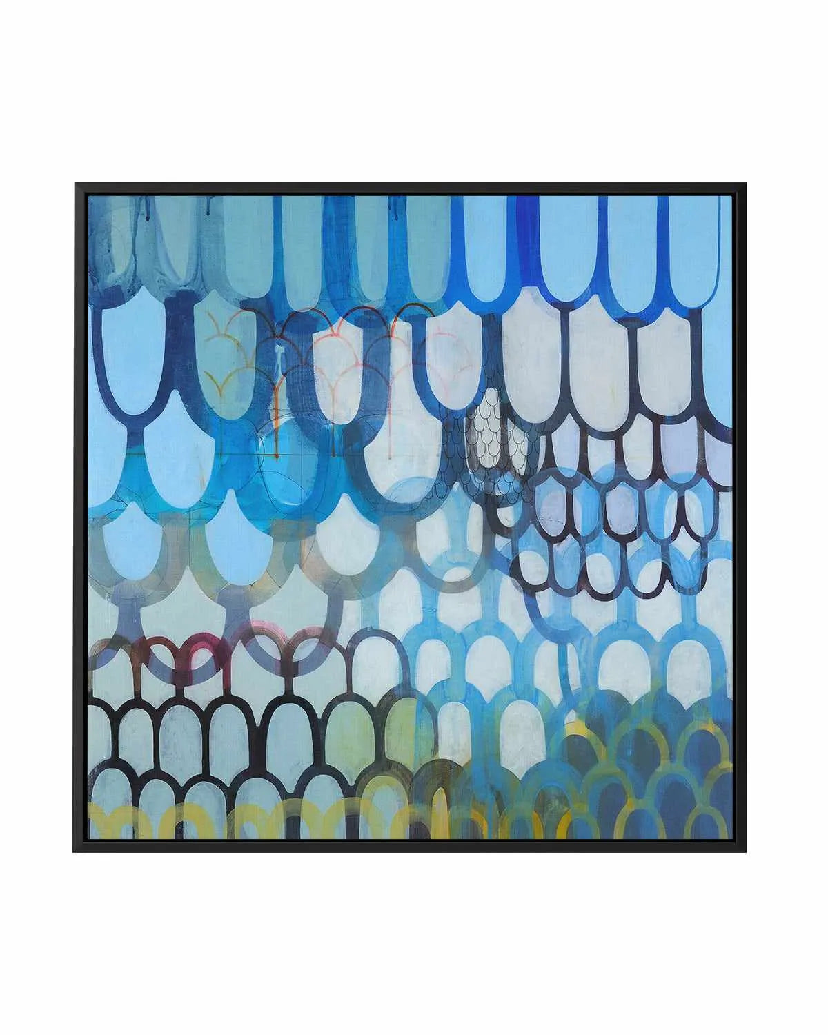 Undulations by Naomi Taitz Duffy | Framed Canvas Art Print from Olive et Oriel where you can shop wallpaper and artworks online
