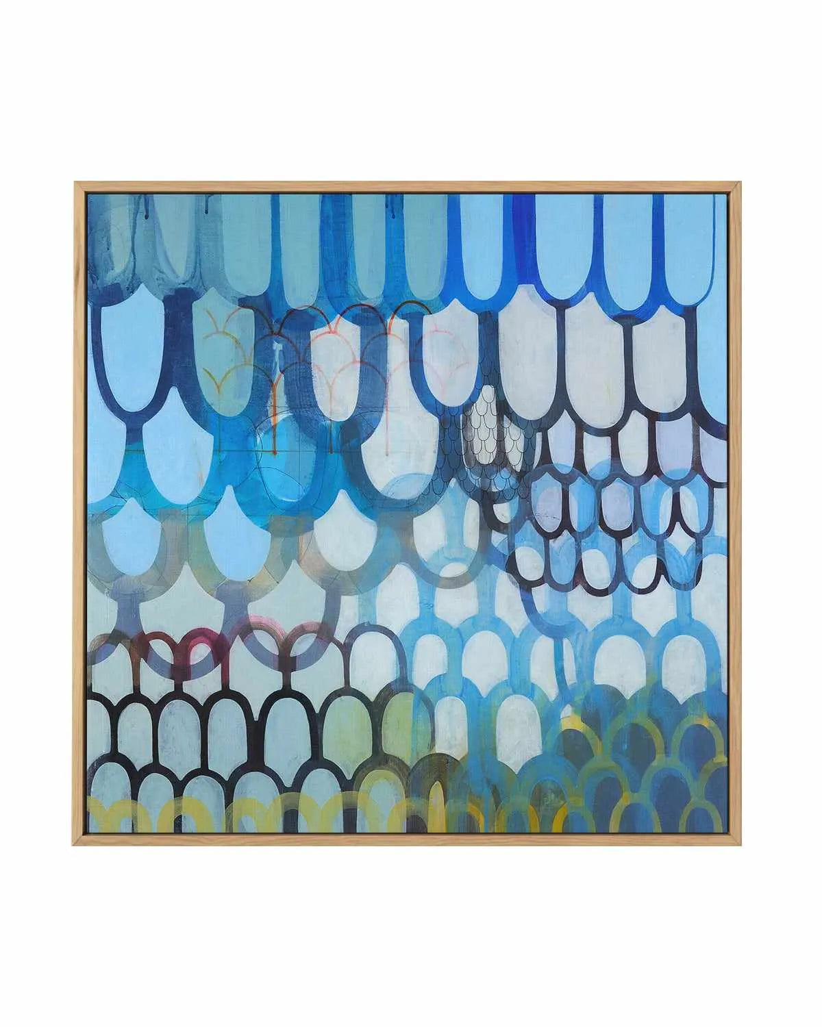 Undulations by Naomi Taitz Duffy | Framed Canvas Art Print from Olive et Oriel where you can shop wallpaper and artworks online