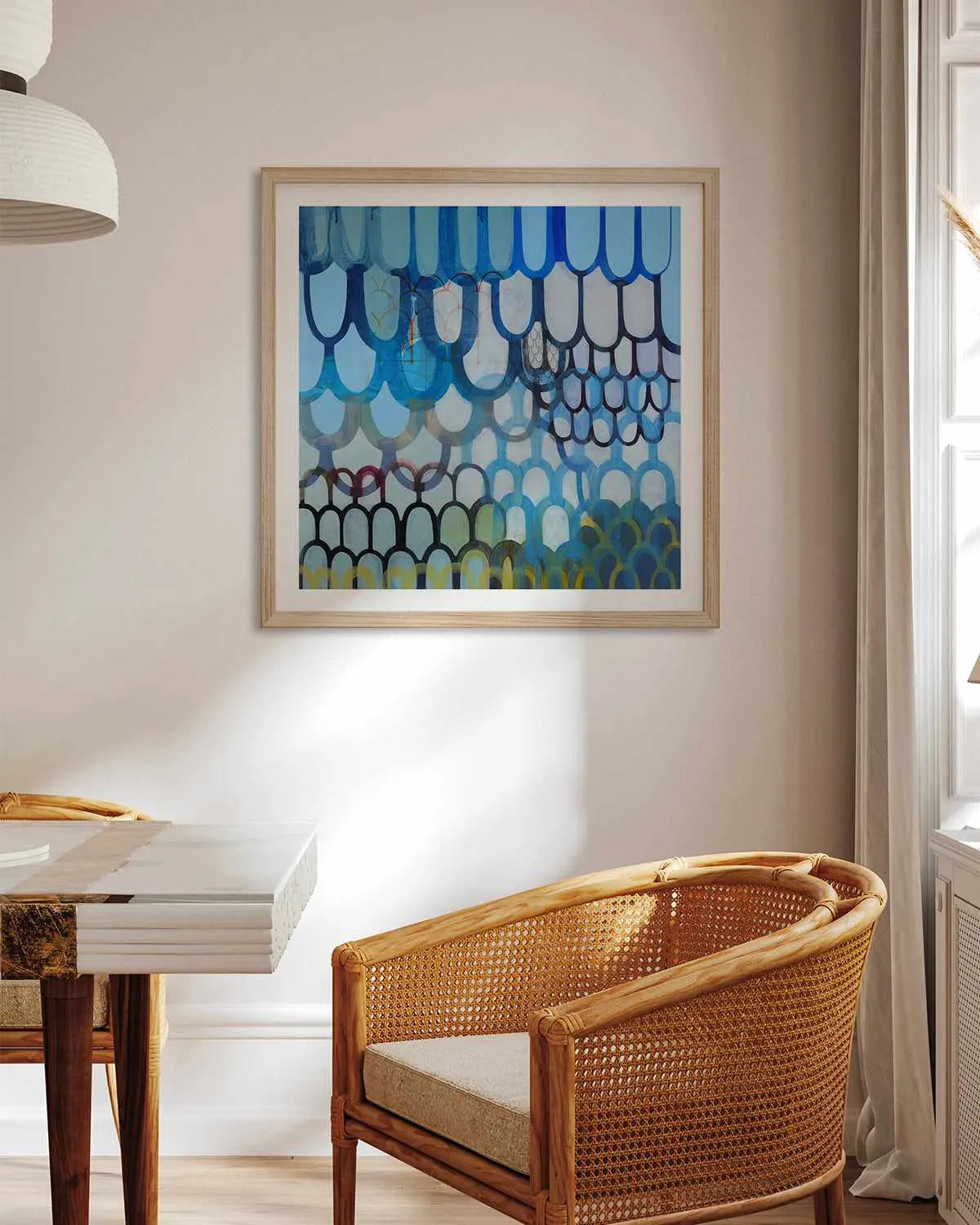 Undulations by Naomi Taitz Duffy Art Print from Olive et Oriel where you can shop wallpaper and artworks online