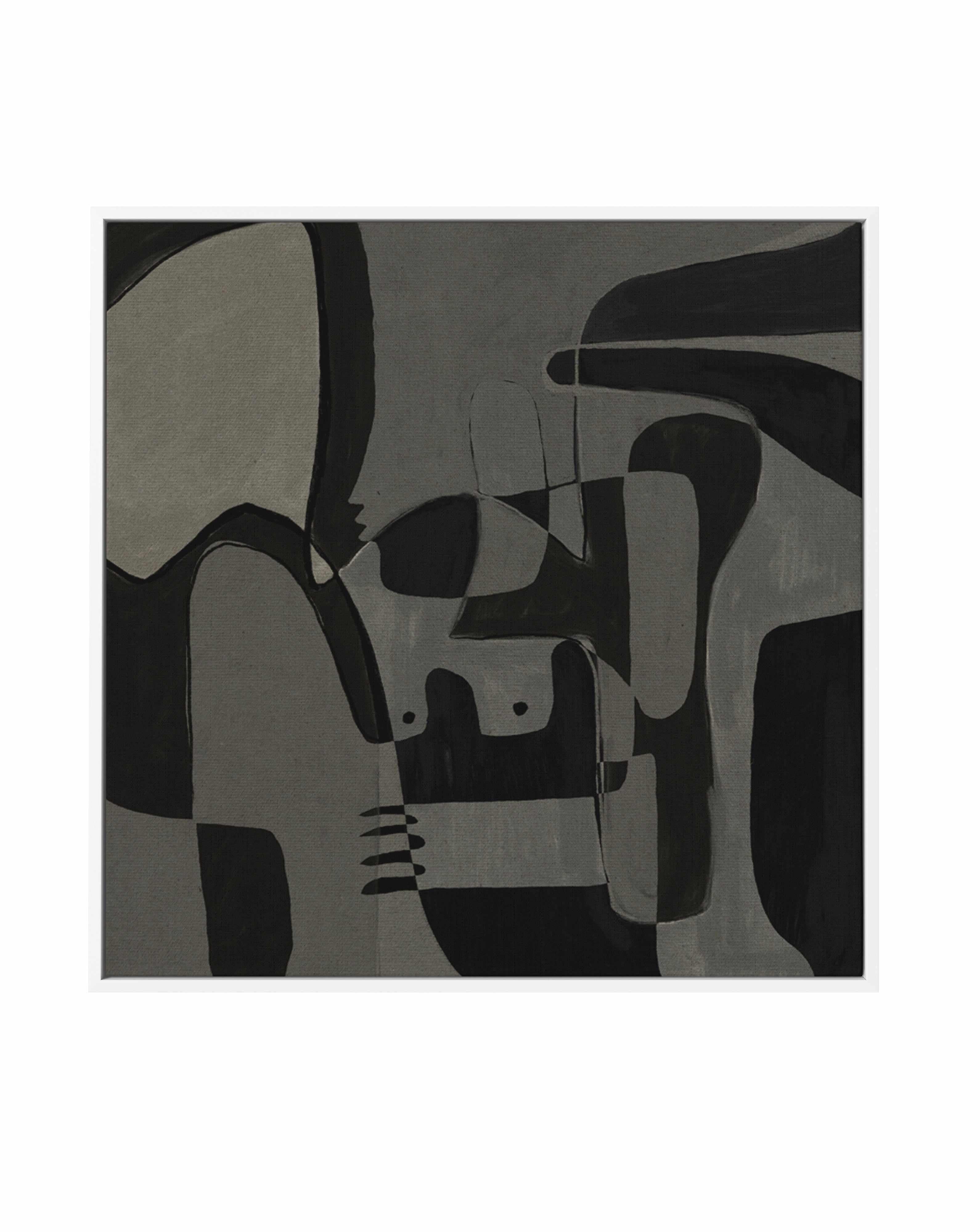 Unfolding 1 by Shatha Al Dafai | Framed Canvas Art Print from Olive et Oriel where you can shop wallpaper and artworks online