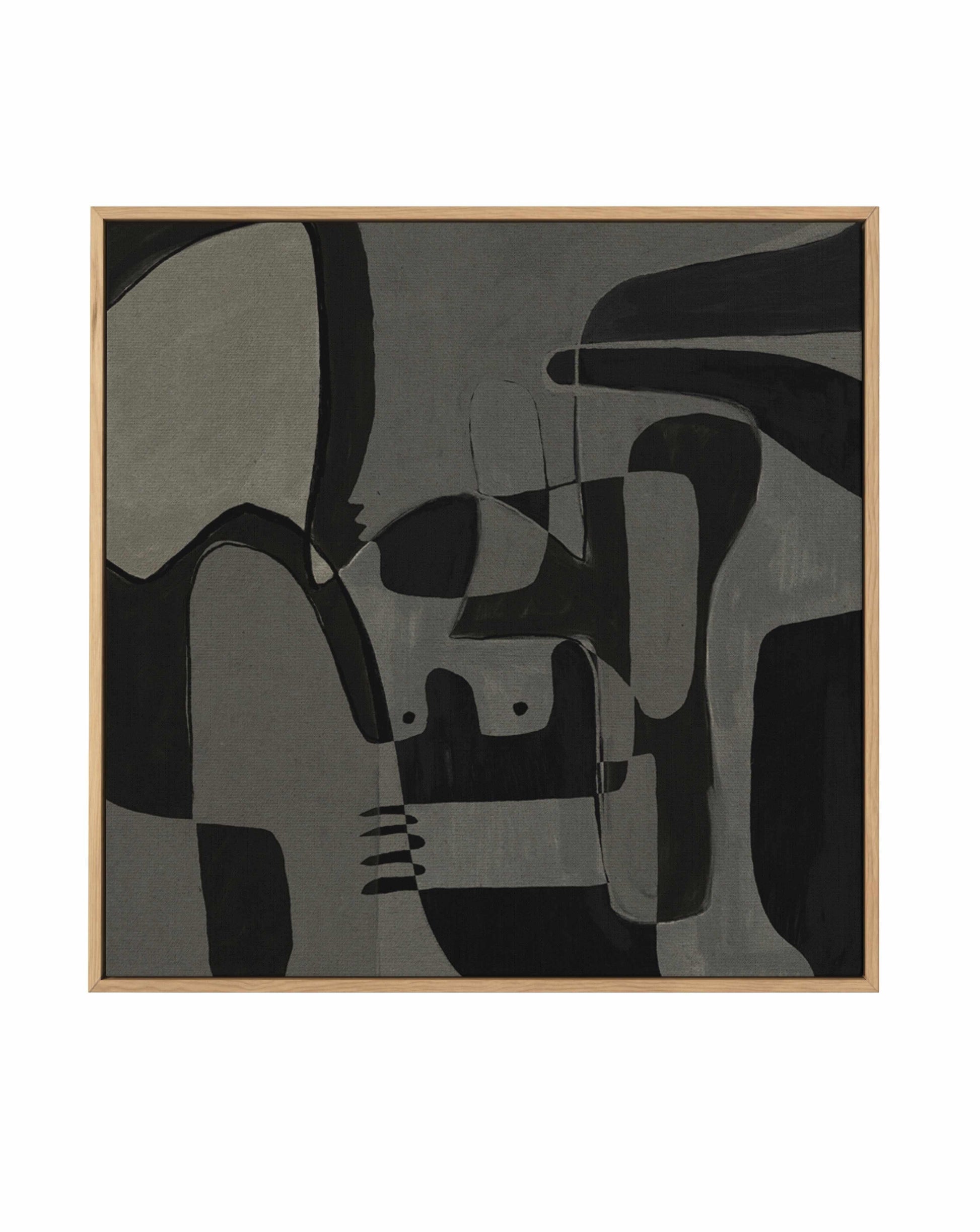 Unfolding 1 by Shatha Al Dafai | Framed Canvas Art Print from Olive et Oriel where you can shop wallpaper and artworks online