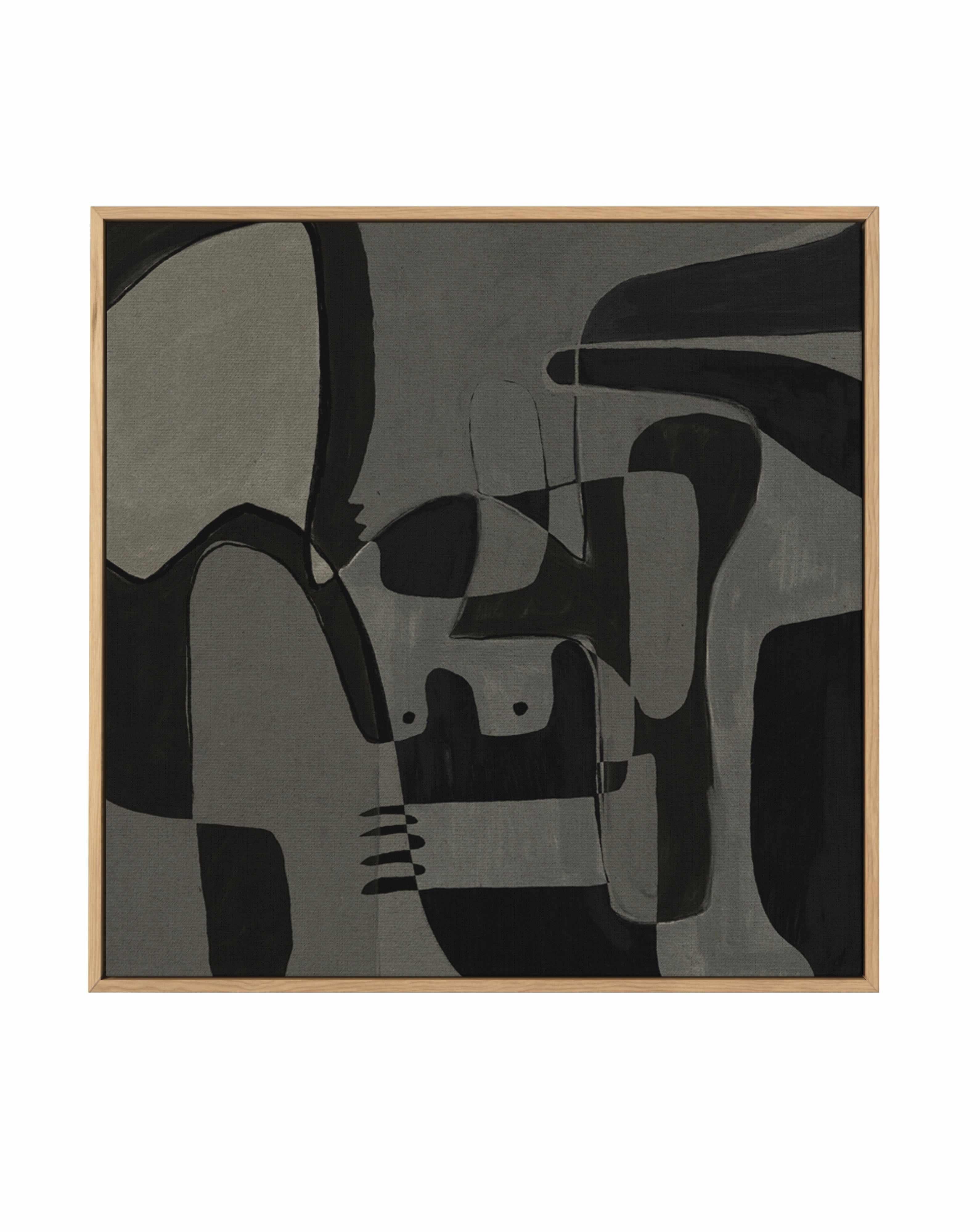 Unfolding 1 by Shatha Al Dafai | Framed Canvas Art Print from Olive et Oriel where you can shop wallpaper and artworks online