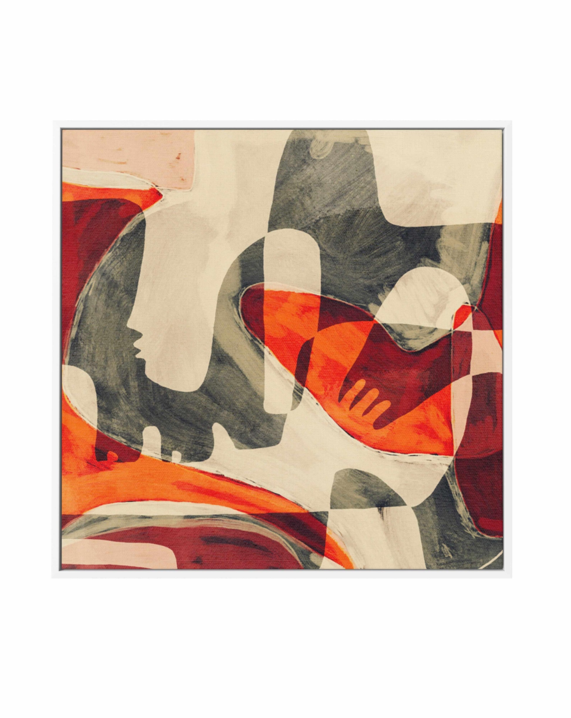 Unfolding 3 by Shatha Al Dafai | Framed Canvas Art Print from Olive et Oriel where you can shop wallpaper and artworks online