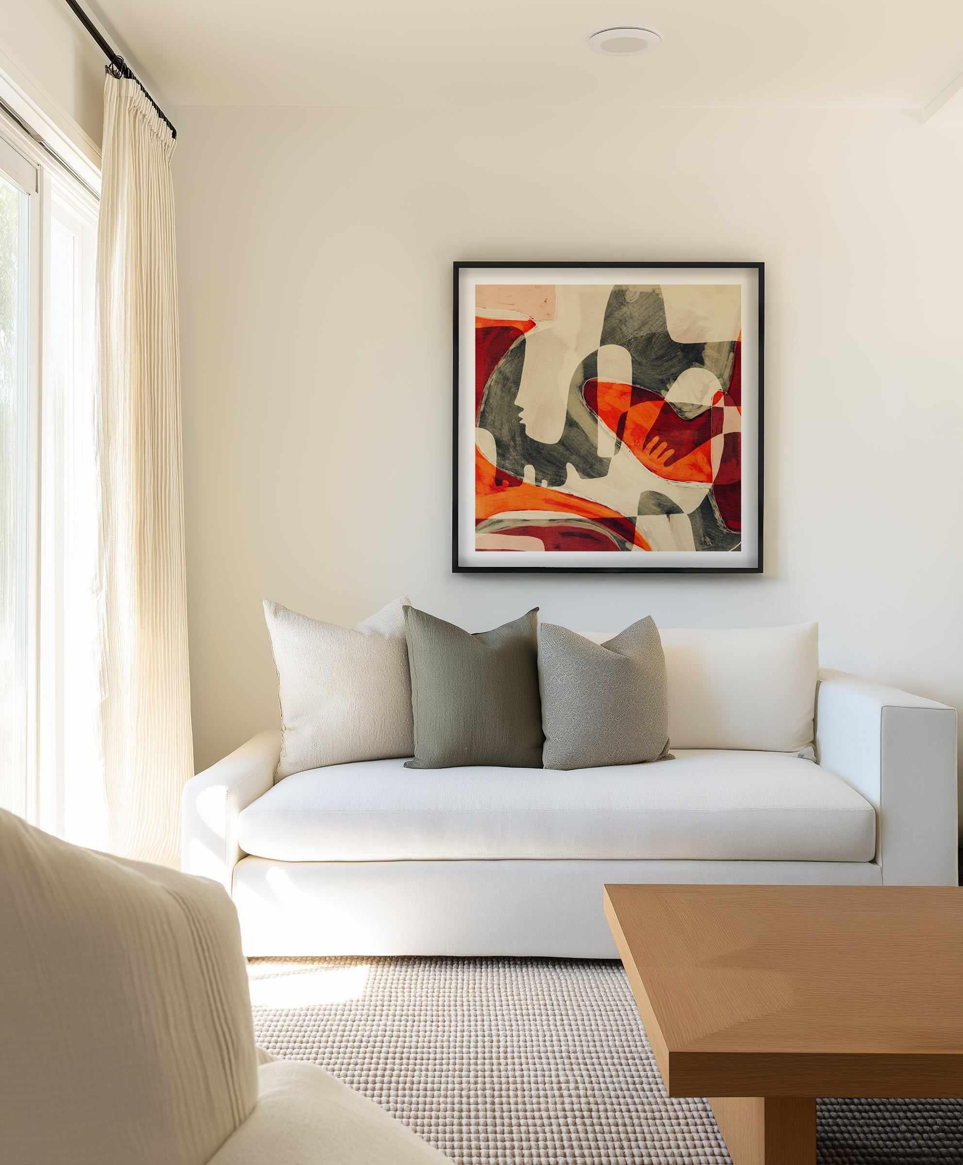 Unfolding 3 by Shatha Al Dafai | Art Print from Olive et Oriel where you can shop wallpaper and artworks online