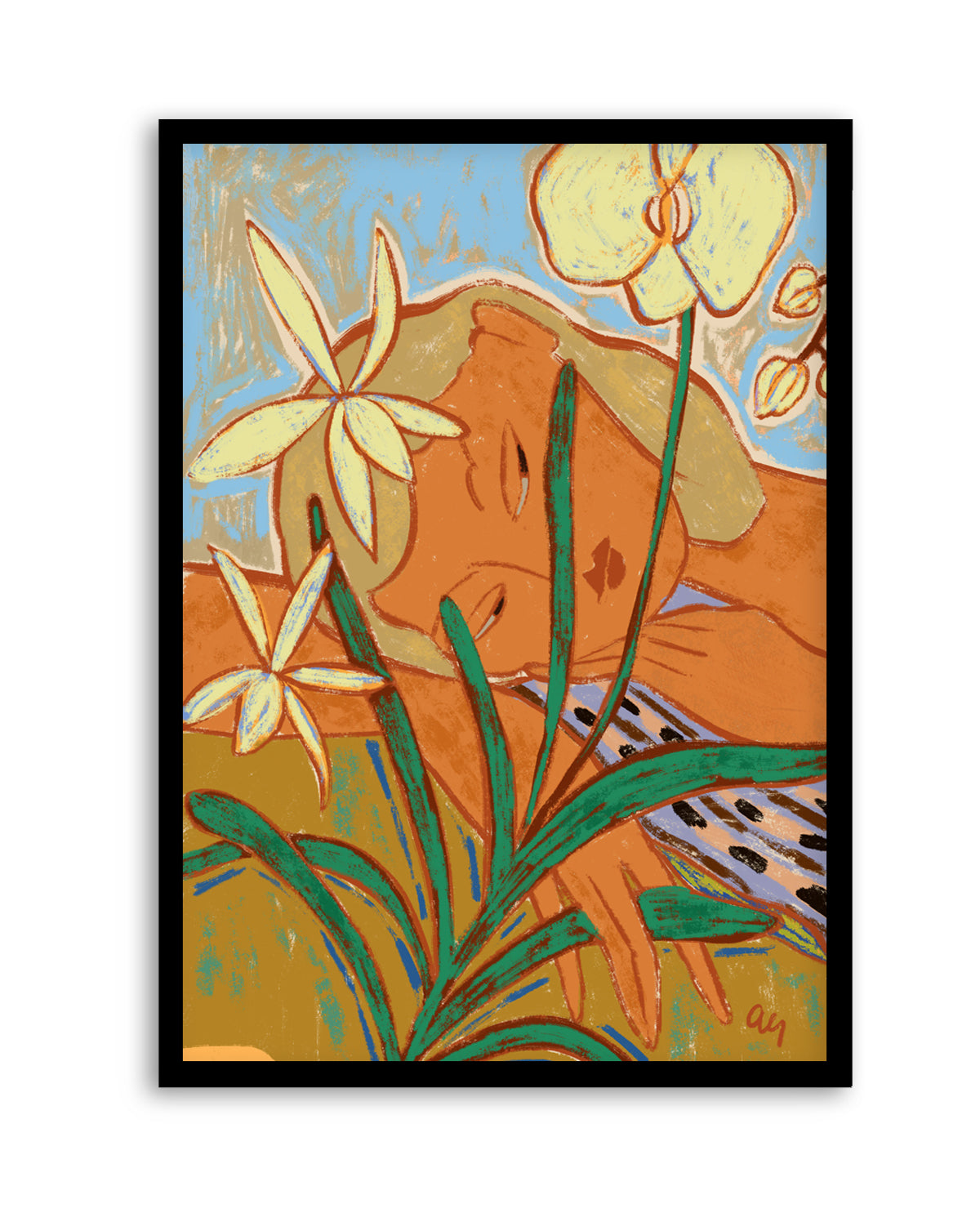 Unhurried by Arty Guava | Art Print