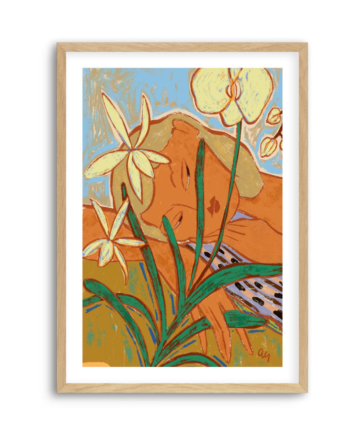 Unhurried by Arty Guava | Art Print