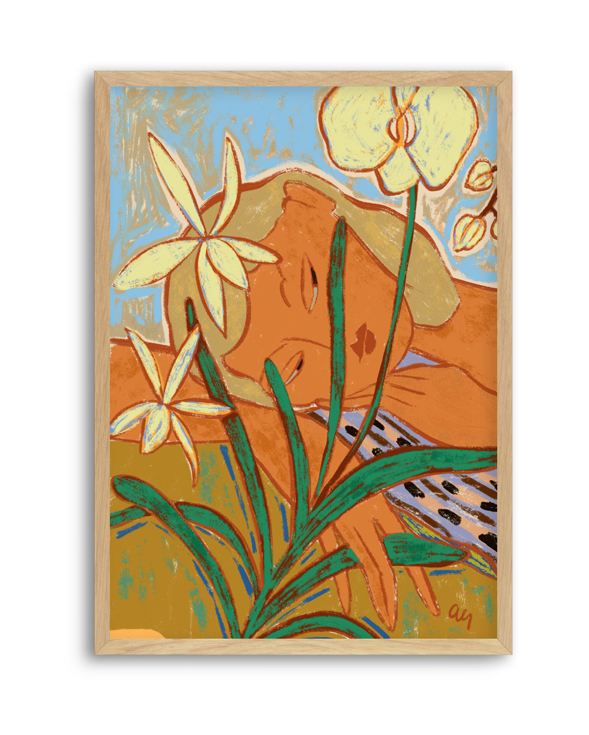 Unhurried by Arty Guava | Art Print