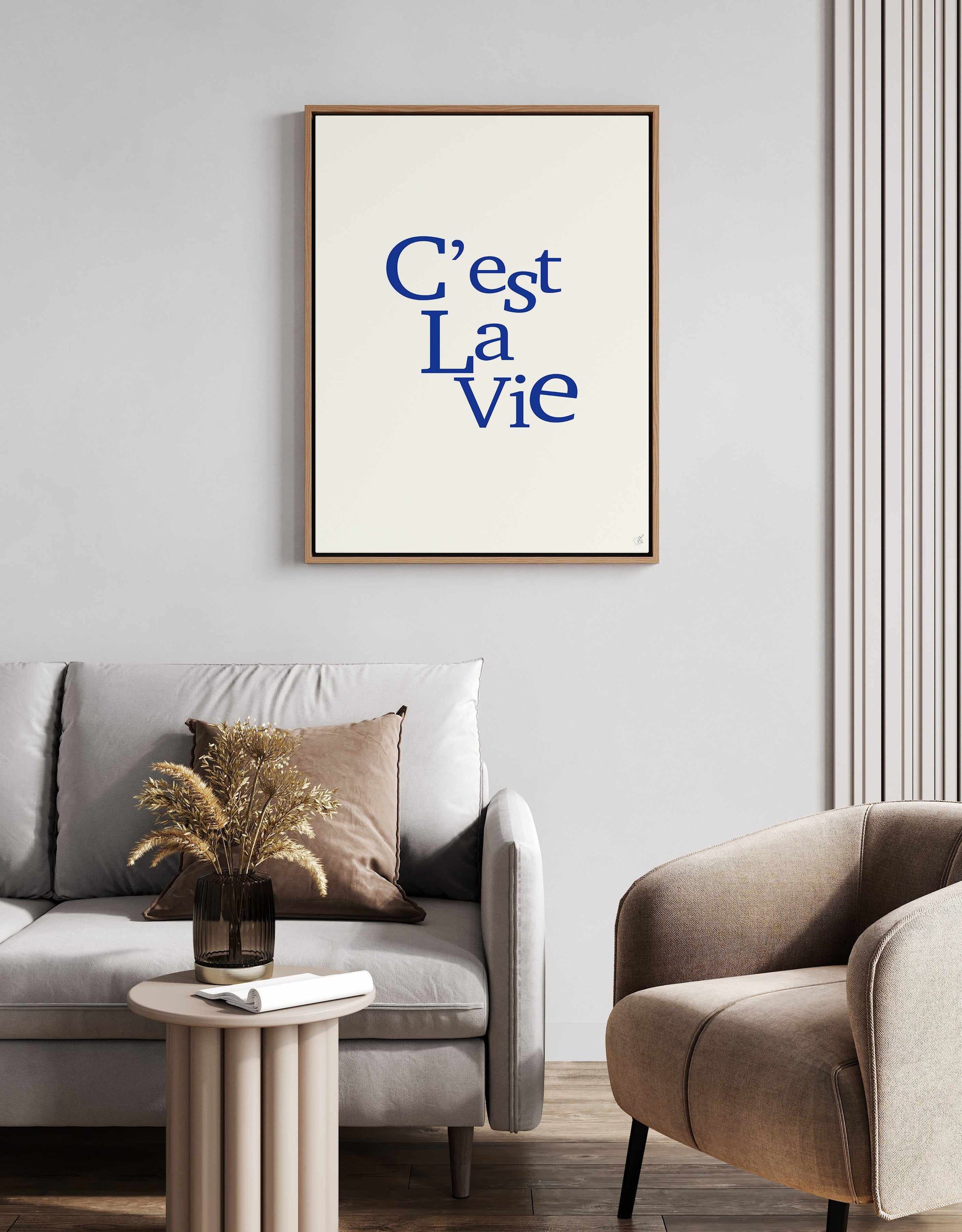 United Artwork 8 By Anne-Marie Volfova | Framed Canvas Art Print from Olive et Oriel where you can shop wallpaper and artworks online