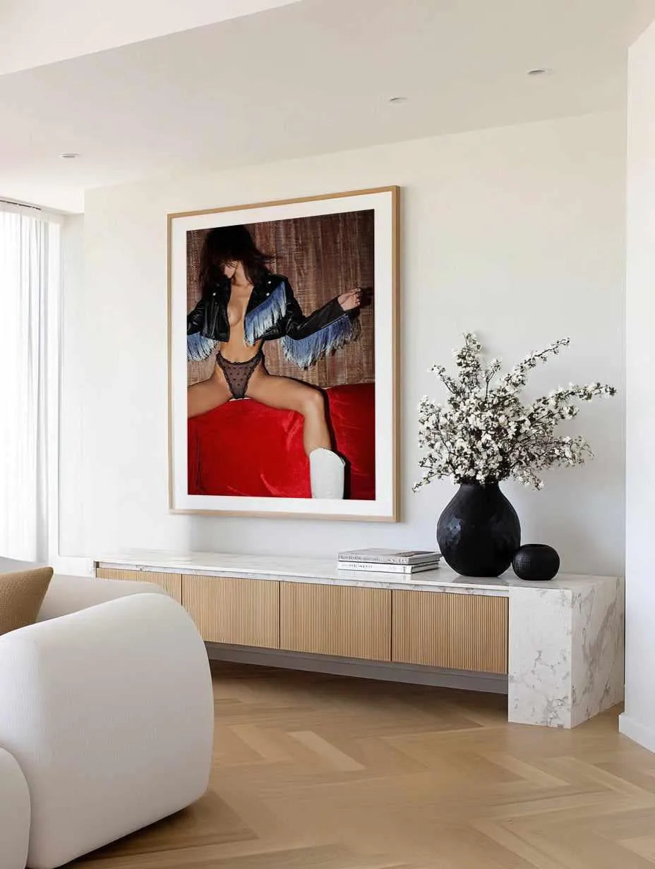 Untamed by Amy Hallam Art Print from Olive et Oriel where you can shop wallpaper and artworks online