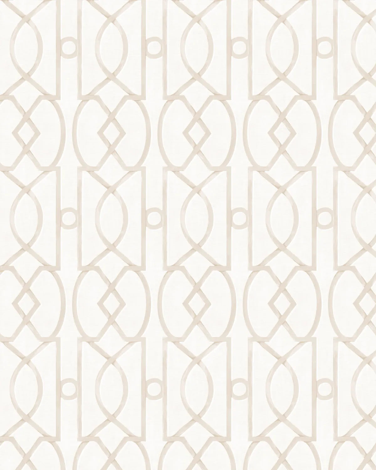 Trellis Luxe in Heritage Beige Wallpaper from Olive et Oriel where you can shop wallpaper and artworks online