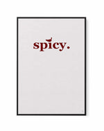 Spicy  06 By Anne-Marie Volfova | Framed Canvas Art Print