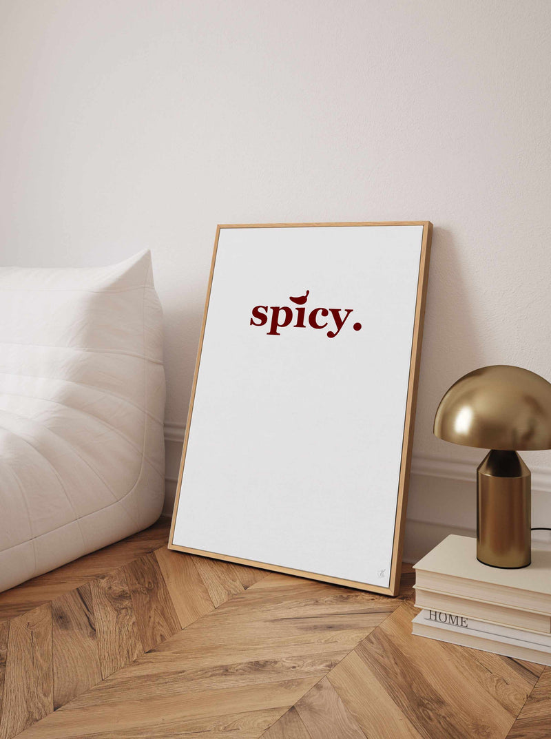 Spicy  06 By Anne-Marie Volfova | Framed Canvas Art Print