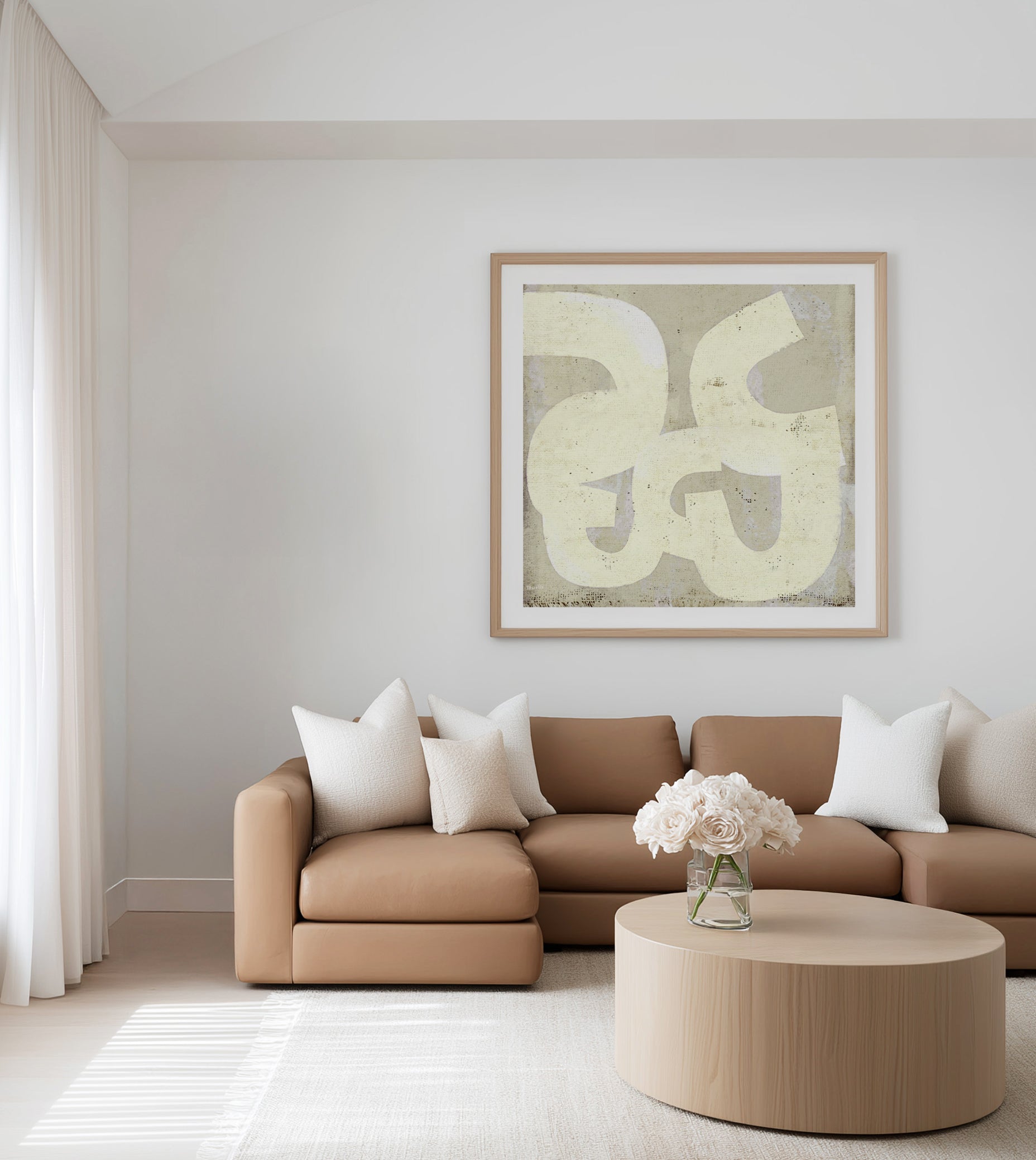 Untitled Neutrals 1 by Marco Marella | Art Print