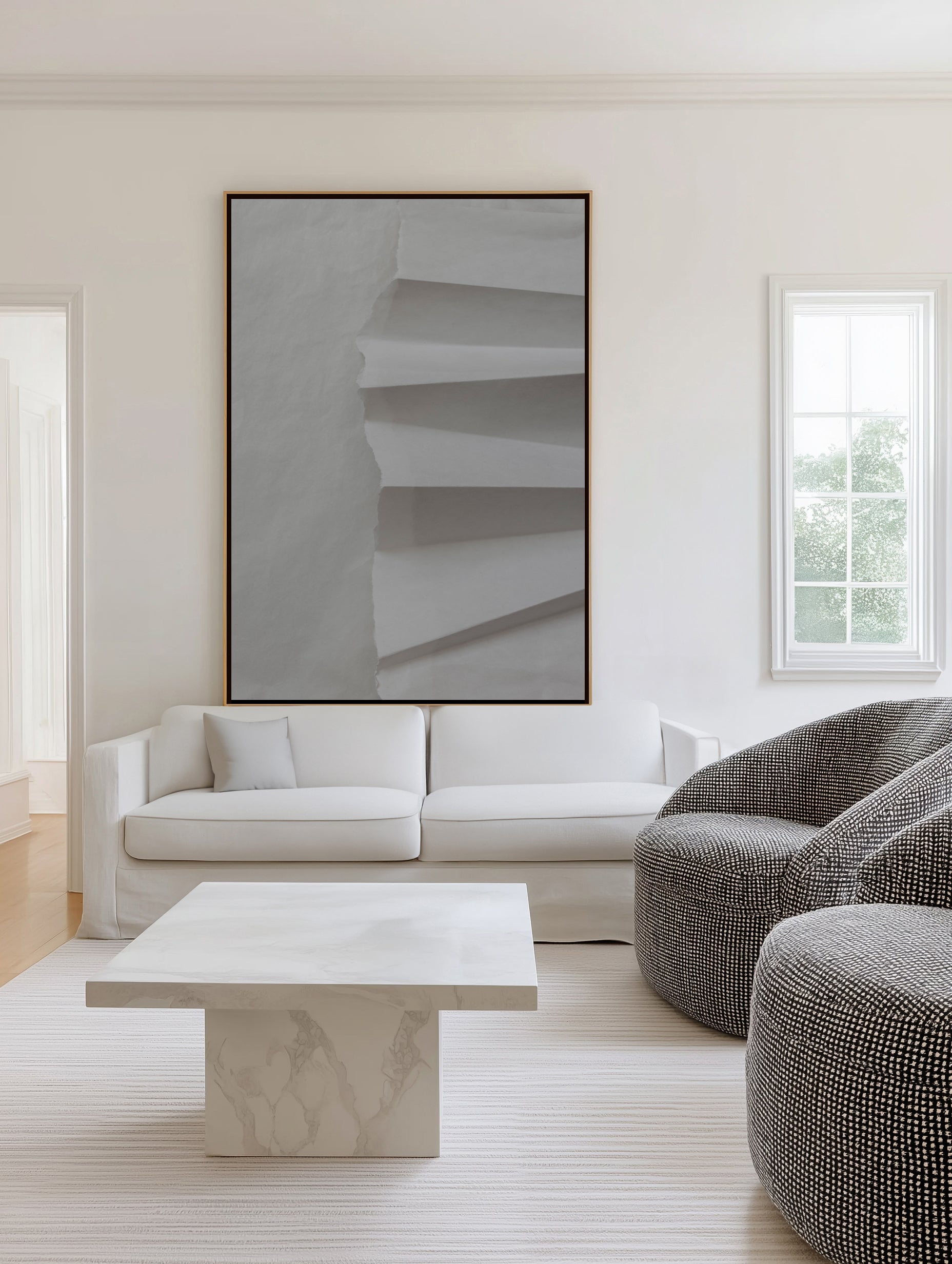 Untitled by Mareike Bohmer | Framed Canvas Art Print